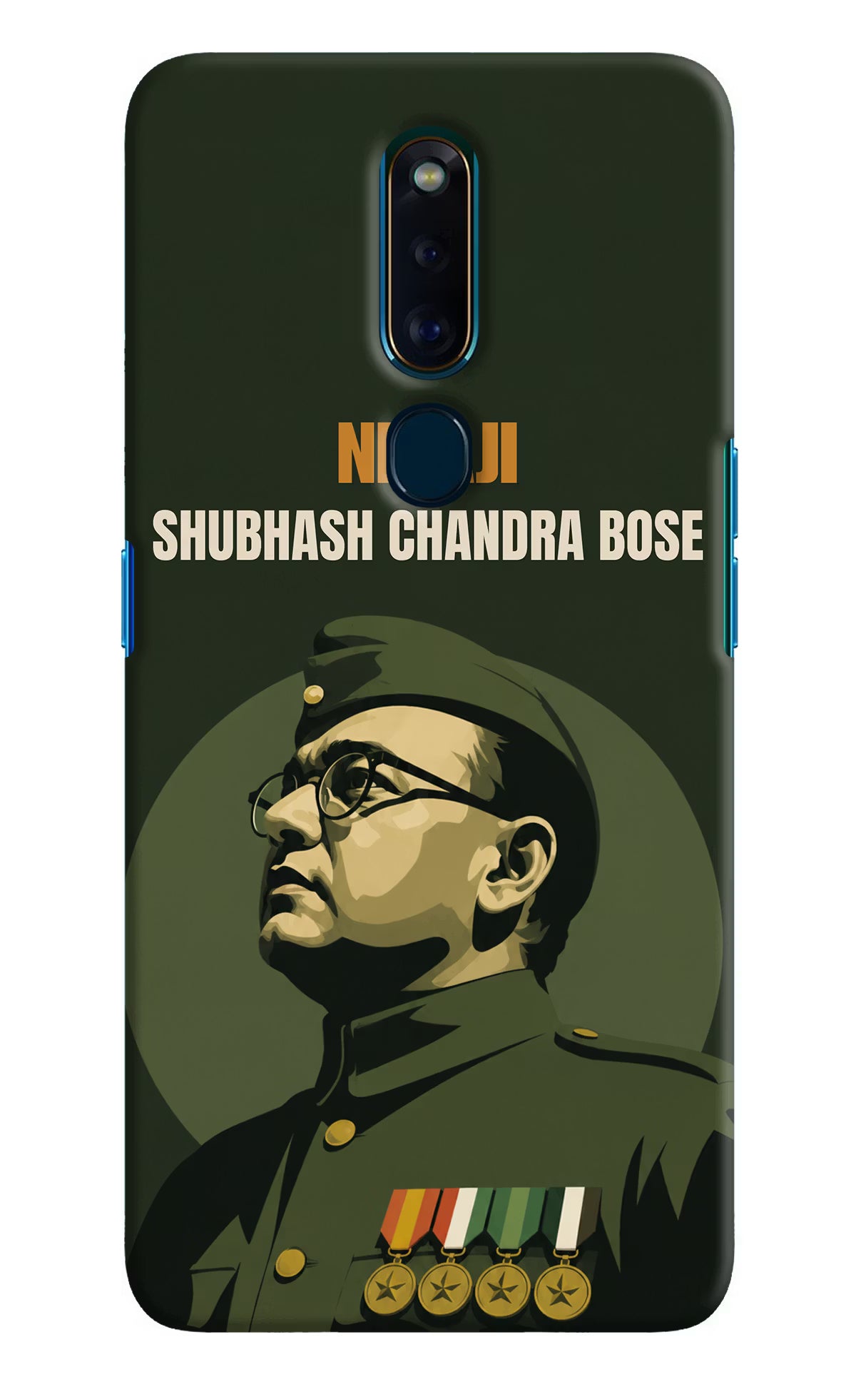Netaji Legacy Oppo F11 Pro Back Cover - Netaji Legacy Oppo F11 Pro Back Cover Netaji Legacy Oppo F11 Pro Back Cover