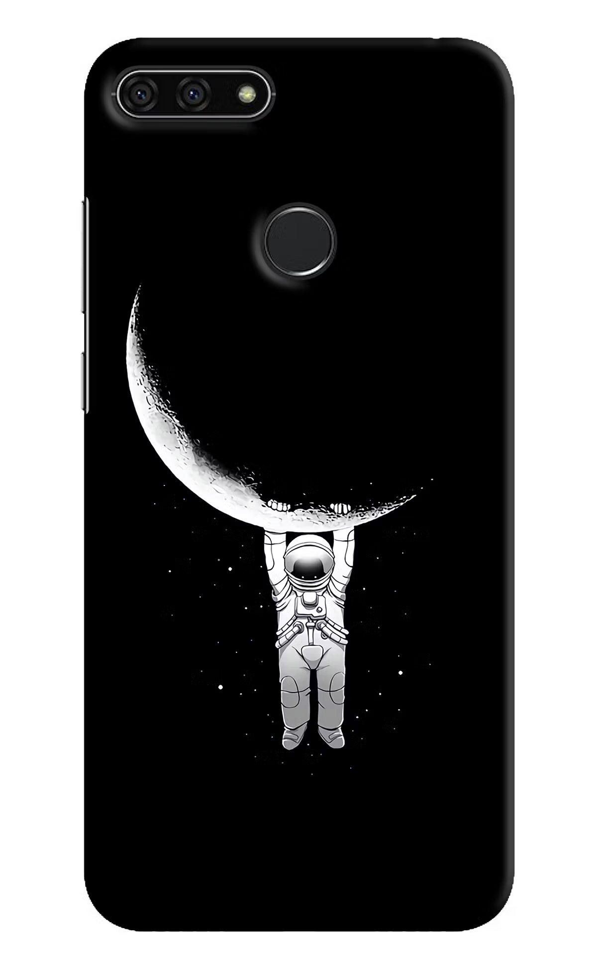 Moon Space Honor 7A Back Cover - Moon Space Honor 7A Hard Case Back Cover by Casekaro Moon Space Honor 7A Hard Case Back Cover by Casekaro