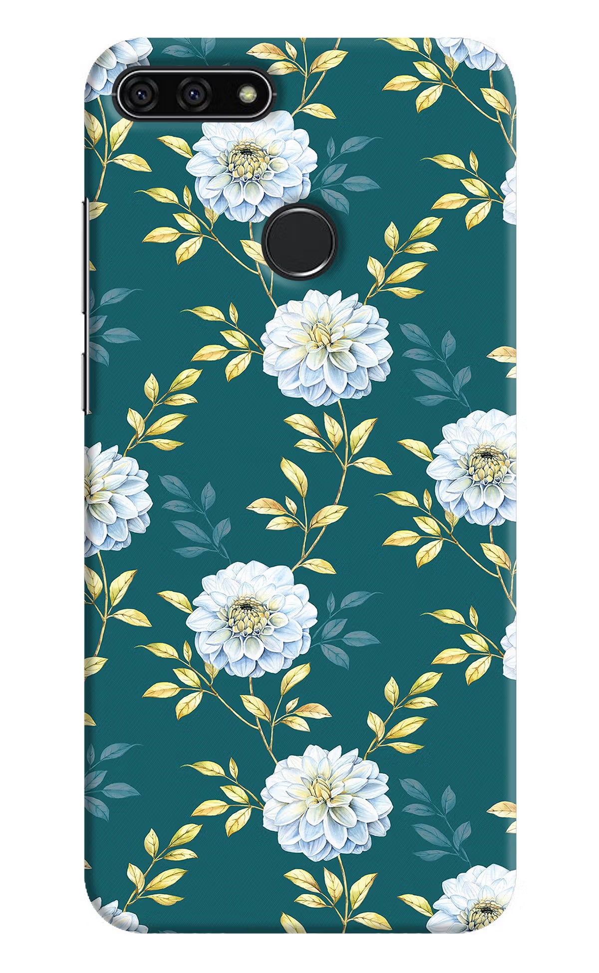Flowers Honor 7A Back Cover - Flowers Honor 7A Hard Case Back Cover by Casekaro Flowers Honor 7A Hard Case Back Cover by Casekaro