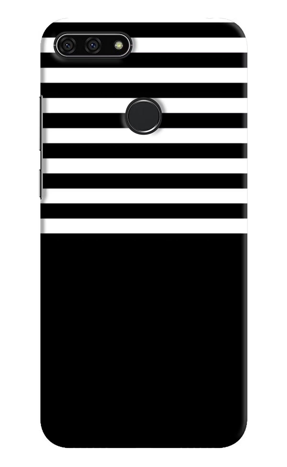 Black and White Print Honor 7A Back Cover - Black and White Print Honor 7A Hard Case Back Cover by Casekaro Black and White Print Honor 7A Hard Case Back Cover by Casekaro