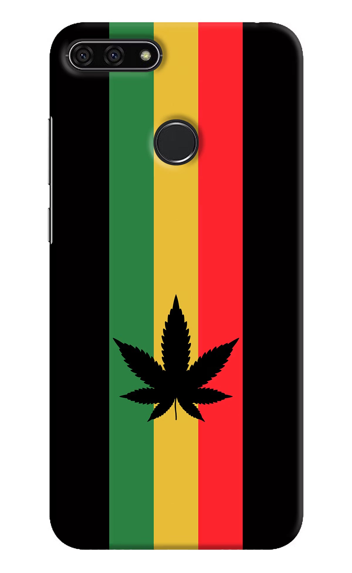 Weed Flag Honor 7A Back Cover - Weed Flag Honor 7A Hard Case Back Cover by Casekaro Weed Flag Honor 7A Hard Case Back Cover by Casekaro
