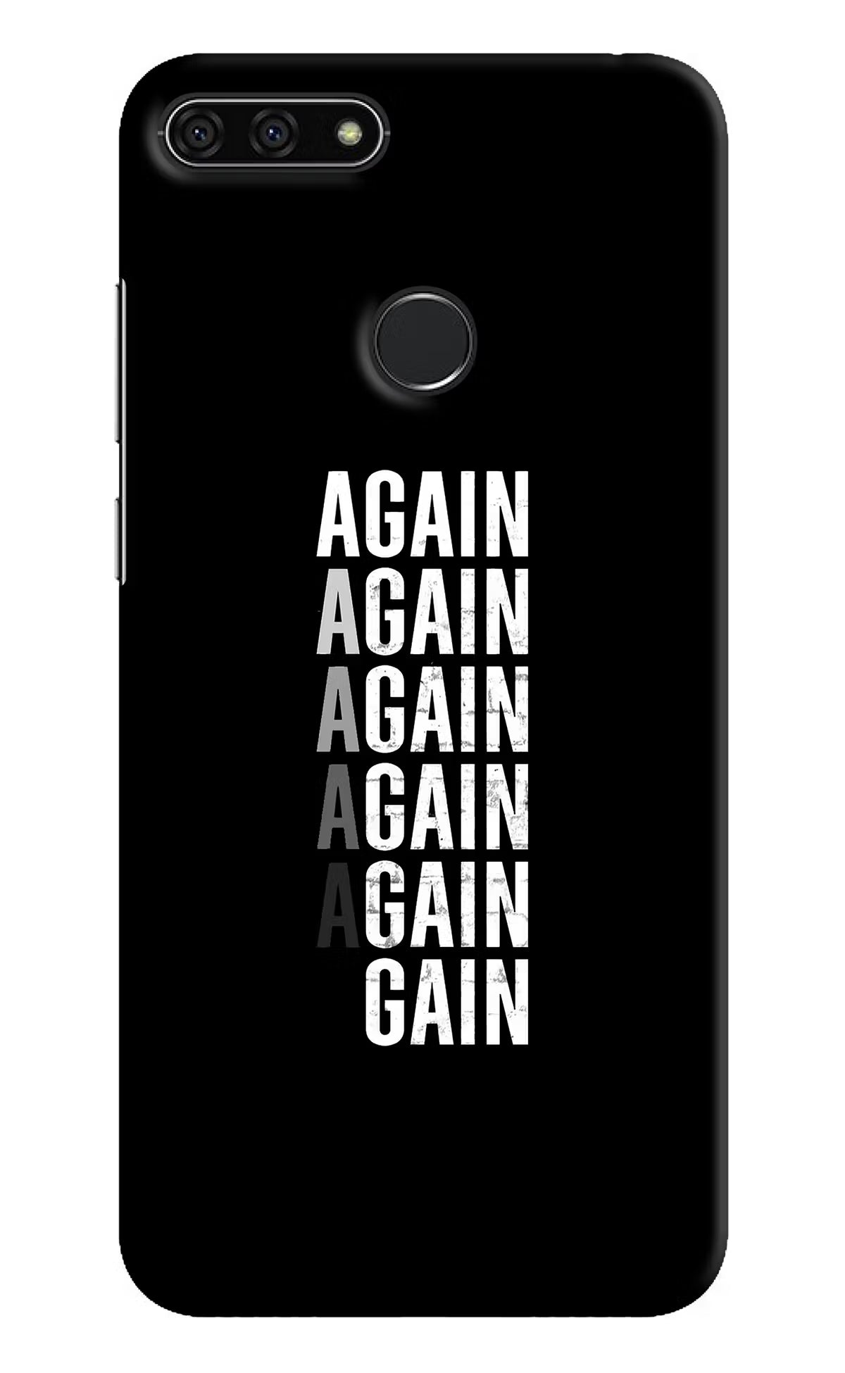 Again Again Gain Honor 7A Back Cover - Again Again Gain Honor 7A Hard Case Back Cover by Casekaro Again Again Gain Honor 7A Hard Case Back Cover by Casekaro