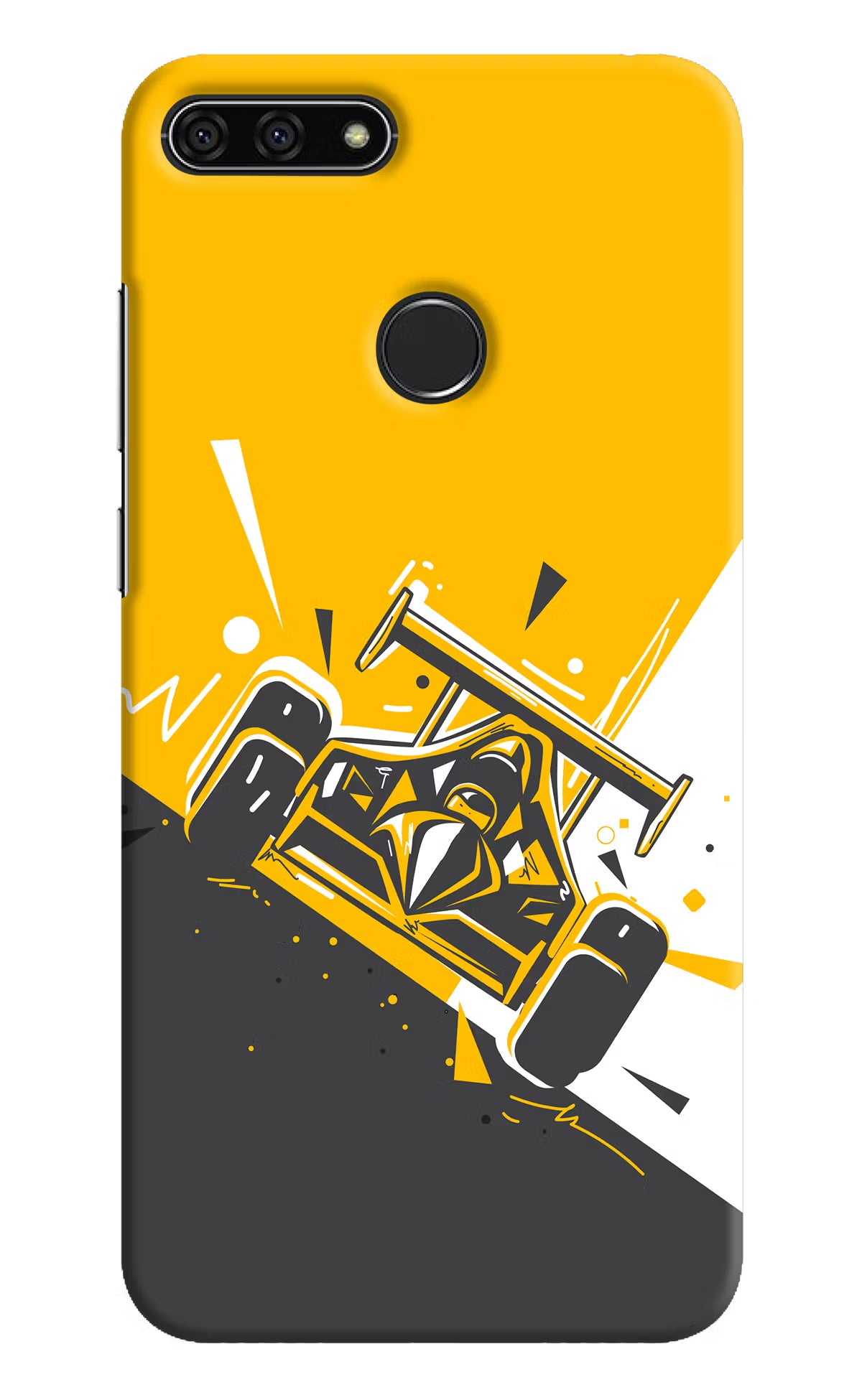 Track King Honor 7A Back Cover - Track King Honor 7A Hard Case Back Cover by Casekaro Track King Honor 7A Hard Case Back Cover by Casekaro