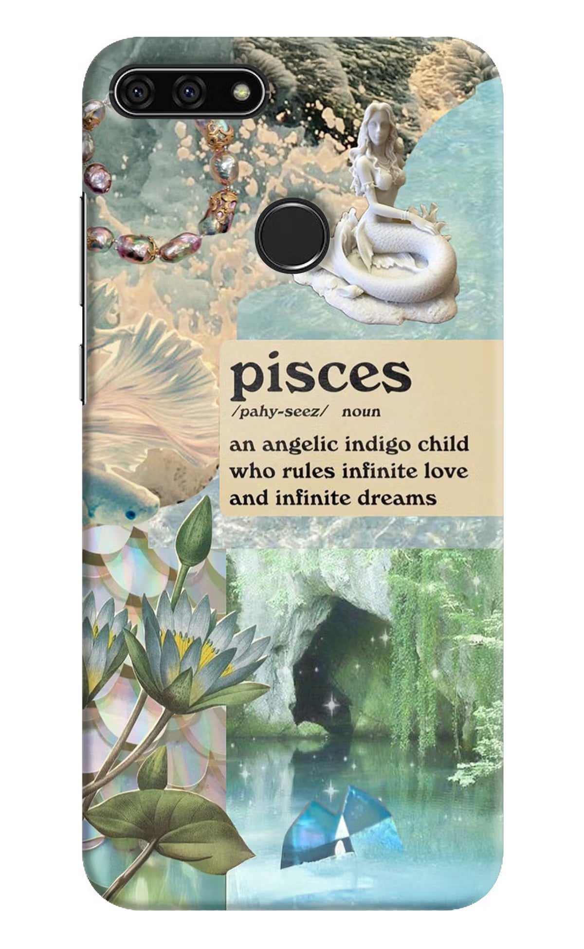Pisces Zodiac Honor 7A Back Cover - Pisces Zodiac Honor 7A Hard Case Back Cover by Casekaro Pisces Zodiac Honor 7A Hard Case Back Cover by Casekaro