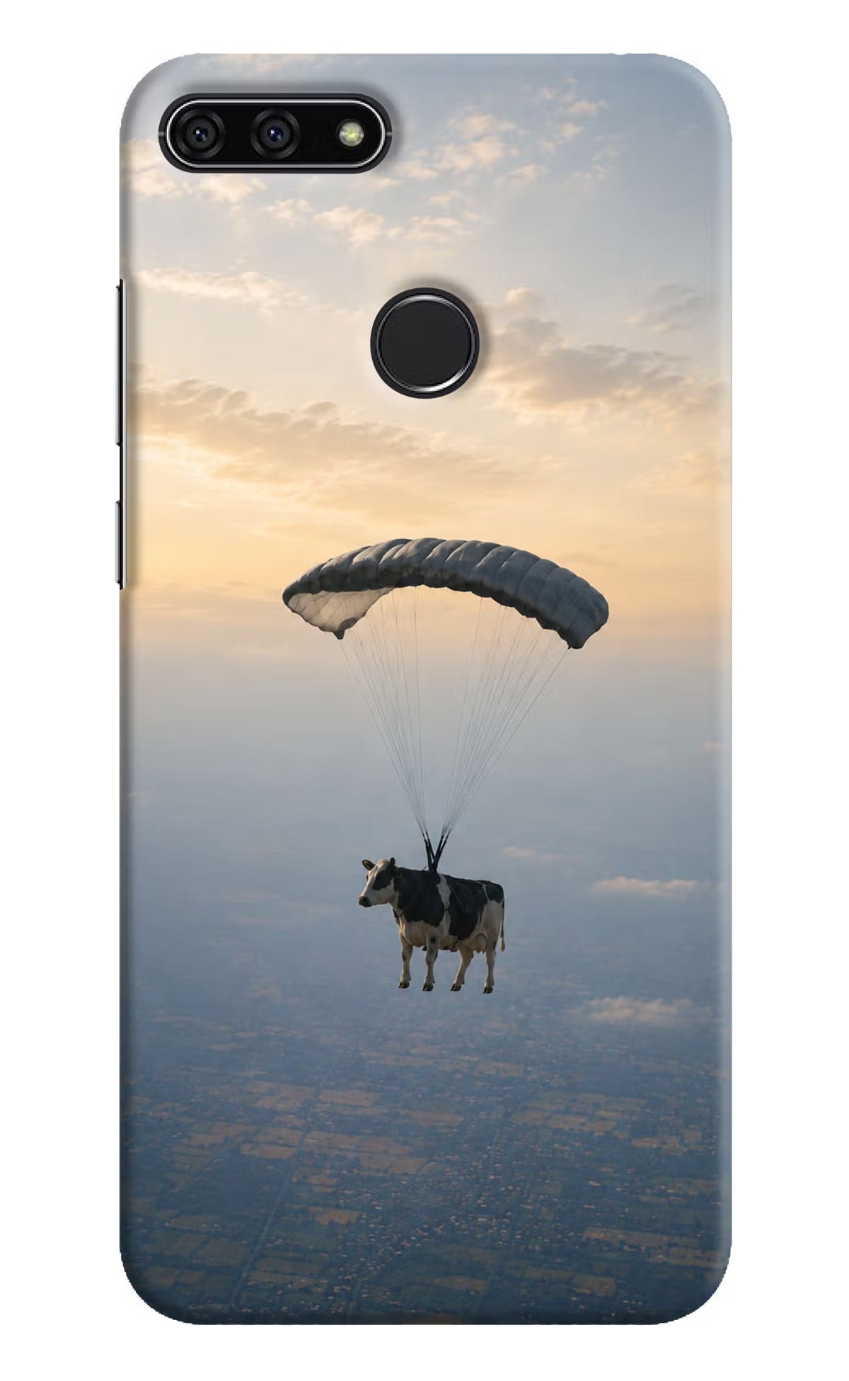 Skydiving Cow Honor 7A Back Cover - Skydiving Cow Honor 7A Back Cover Skydiving Cow Honor 7A Back Cover