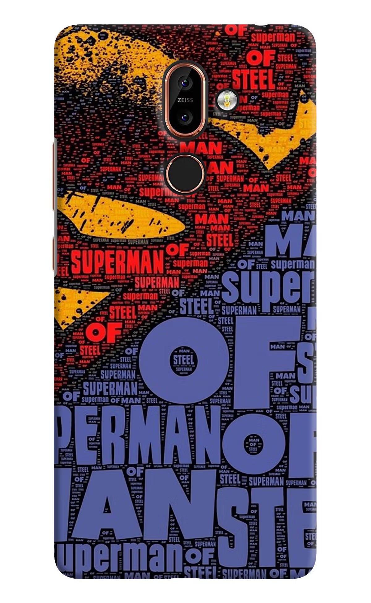 Superman Nokia 7 Plus Back Cover - Superman Nokia 7 Plus Hard Case Back Cover by Casekaro Superman Nokia 7 Plus Hard Case Back Cover by Casekaro