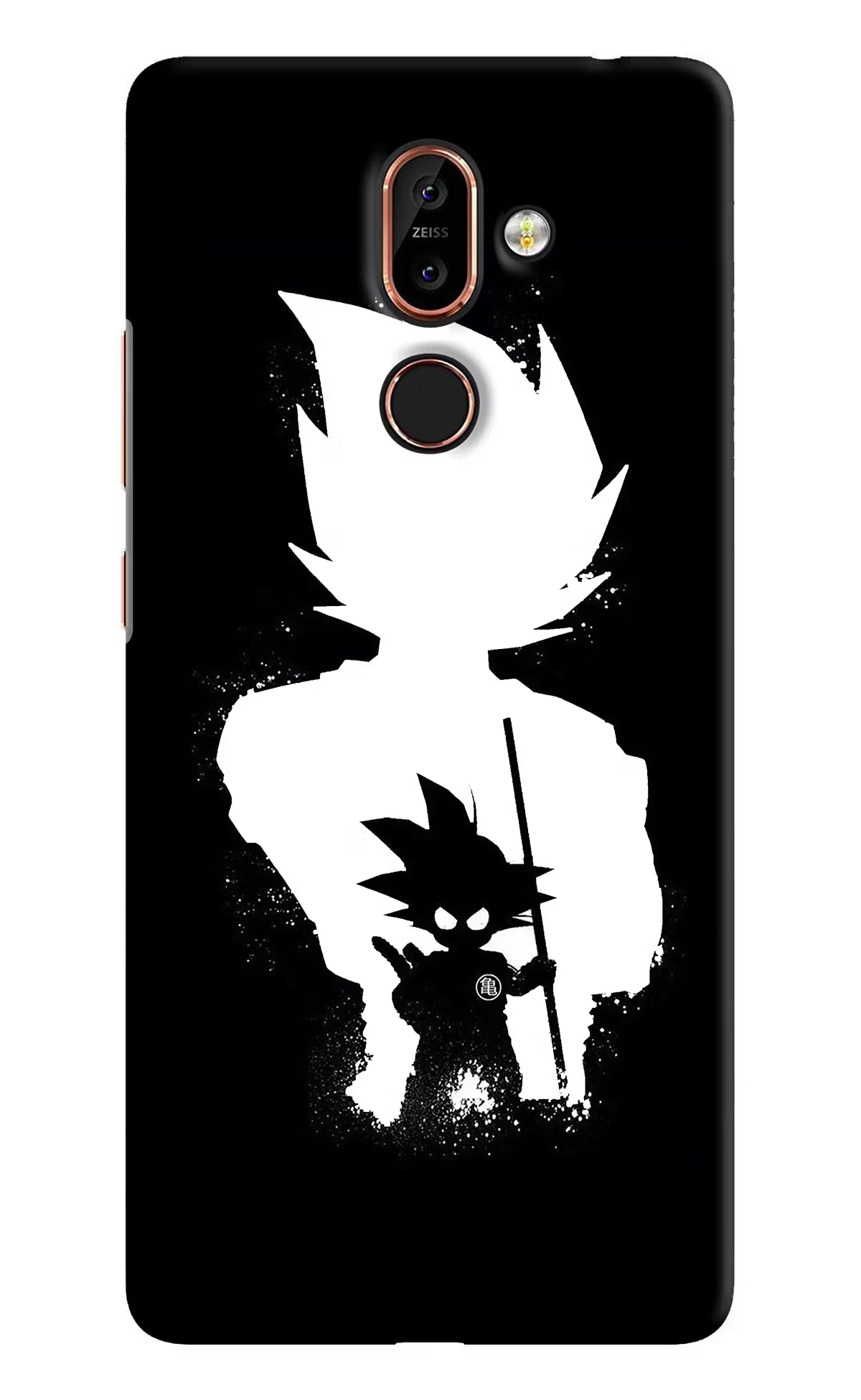 Goku Shadow Nokia 7 Plus Back Cover - Goku Shadow Nokia 7 Plus Hard Case Back Cover by Casekaro Goku Shadow Nokia 7 Plus Hard Case Back Cover by Casekaro