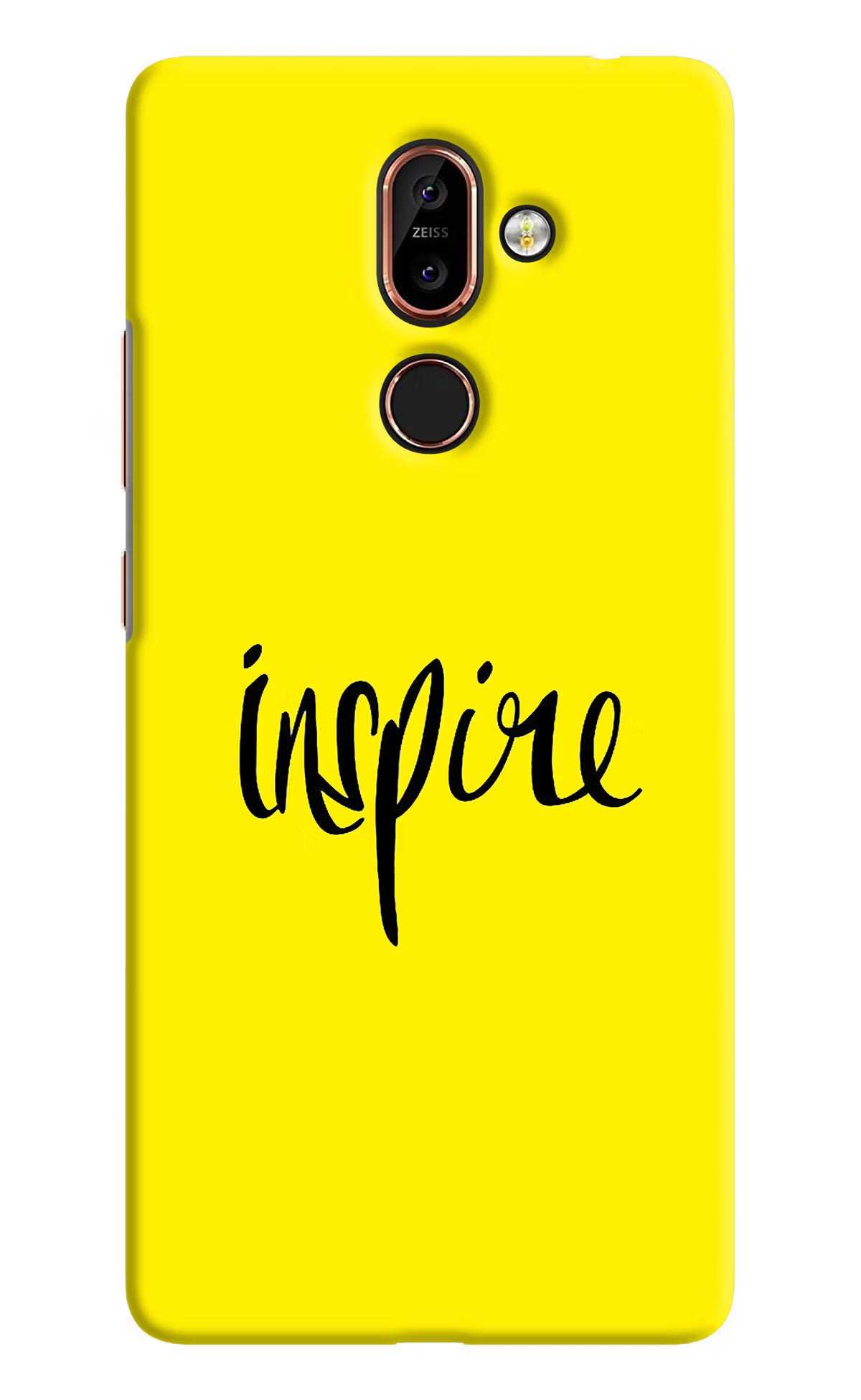Inspire Nokia 7 Plus Back Cover - Inspire Nokia 7 Plus Hard Case Back Cover by Casekaro Inspire Nokia 7 Plus Hard Case Back Cover by Casekaro