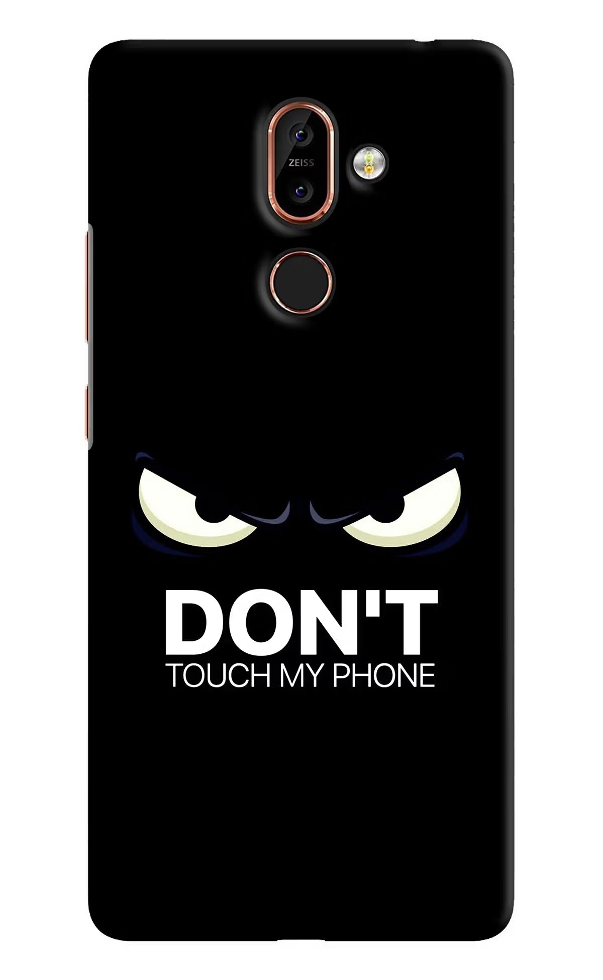 Don'T Touch My Phone Nokia 7 Plus Back Cover - Don'T Touch My Phone Nokia 7 Plus Hard Case Back Cover by Casekaro Don'T Touch My Phone Nokia 7 Plus Hard Case Back Cover by Casekaro