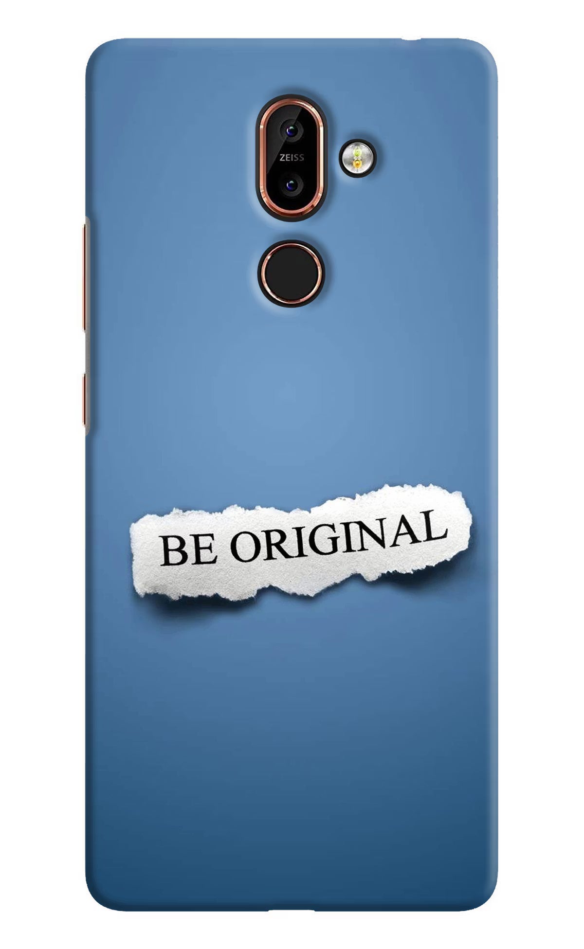 Be Original Nokia 7 Plus Back Cover - Be Original Nokia 7 Plus Hard Case Back Cover by Casekaro Be Original Nokia 7 Plus Hard Case Back Cover by Casekaro