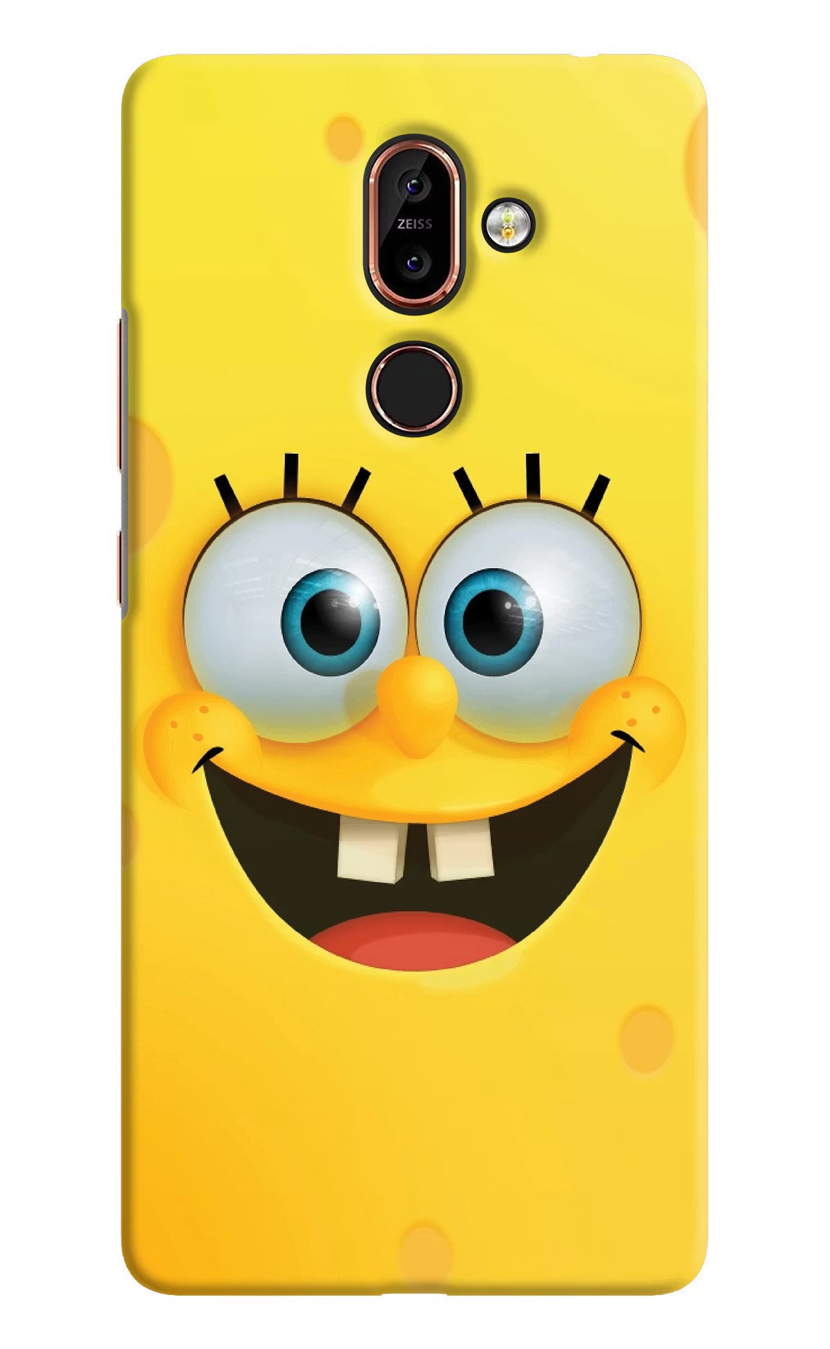 Sponge 1 Nokia 7 Plus Back Cover - Sponge 1 Nokia 7 Plus Hard Case Back Cover by Casekaro Sponge 1 Nokia 7 Plus Hard Case Back Cover by Casekaro