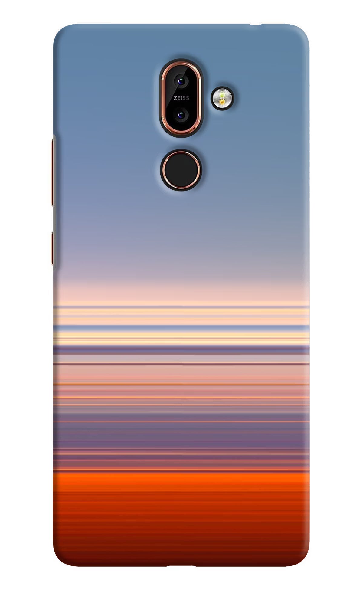 Morning Colors Nokia 7 Plus Back Cover - Morning Colors Nokia 7 Plus Hard Case Back Cover by Casekaro Morning Colors Nokia 7 Plus Hard Case Back Cover by Casekaro