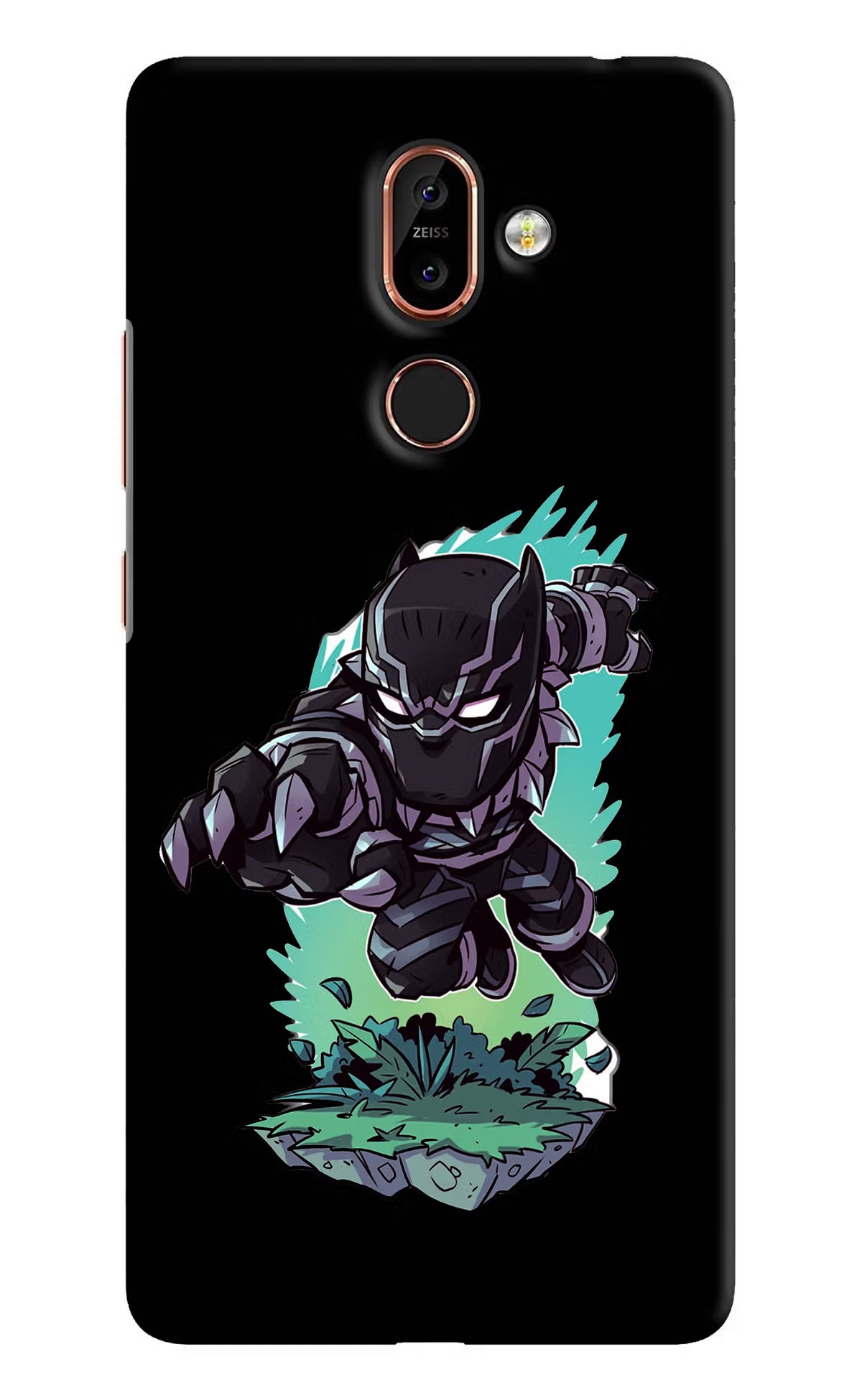 Black Panther Nokia 7 Plus Back Cover - Black Panther Nokia 7 Plus Hard Case Back Cover by Casekaro Black Panther Nokia 7 Plus Hard Case Back Cover by Casekaro