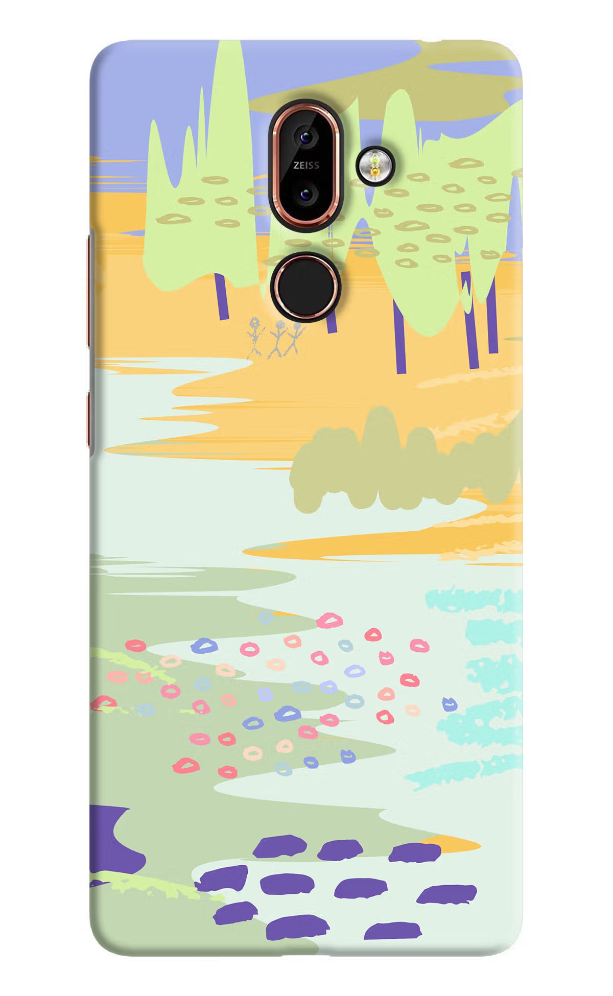 Scenery Nokia 7 Plus Back Cover - Scenery Nokia 7 Plus Hard Case Back Cover by Casekaro Scenery Nokia 7 Plus Hard Case Back Cover by Casekaro