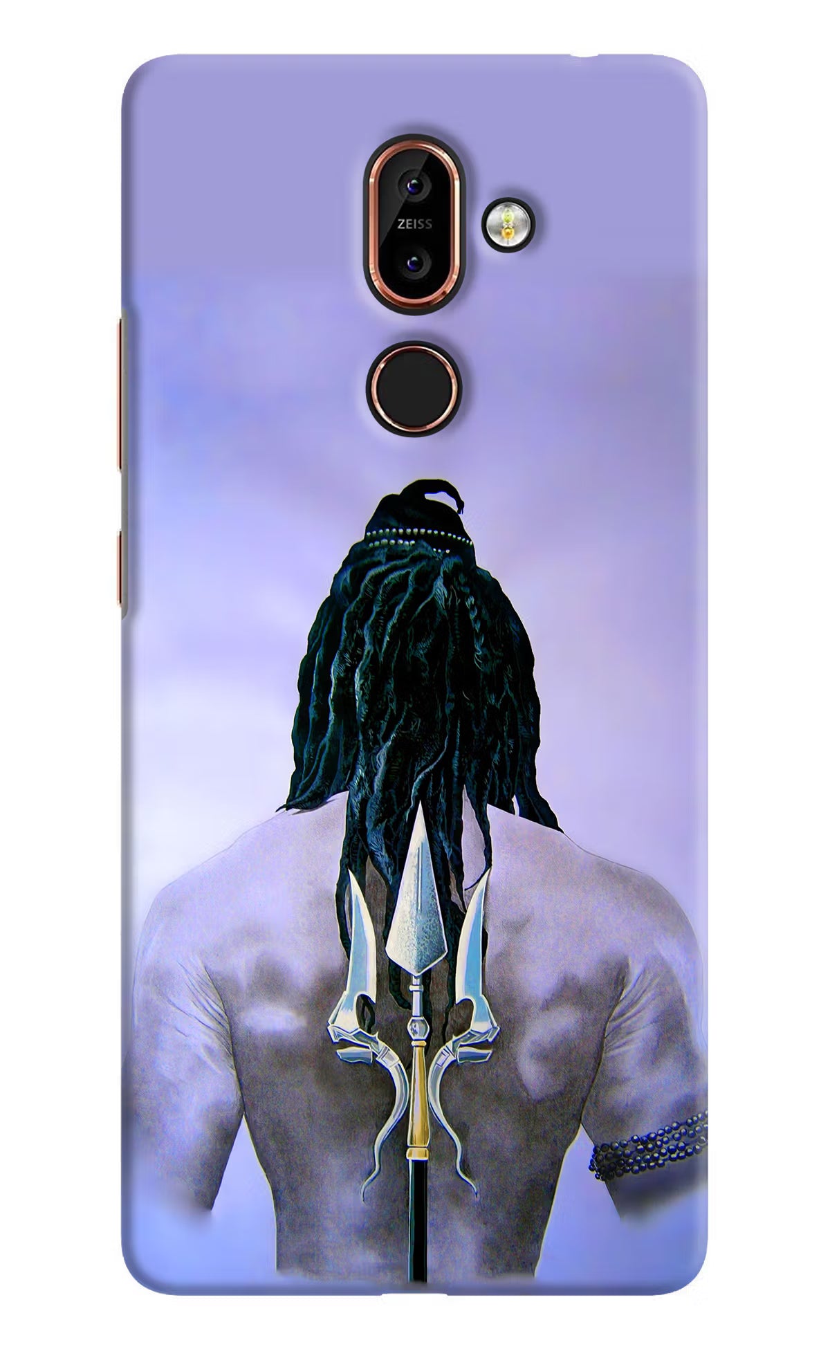Shiva Nokia 7 Plus Back Cover - Shiva Nokia 7 Plus Hard Case Back Cover by Casekaro Shiva Nokia 7 Plus Hard Case Back Cover by Casekaro