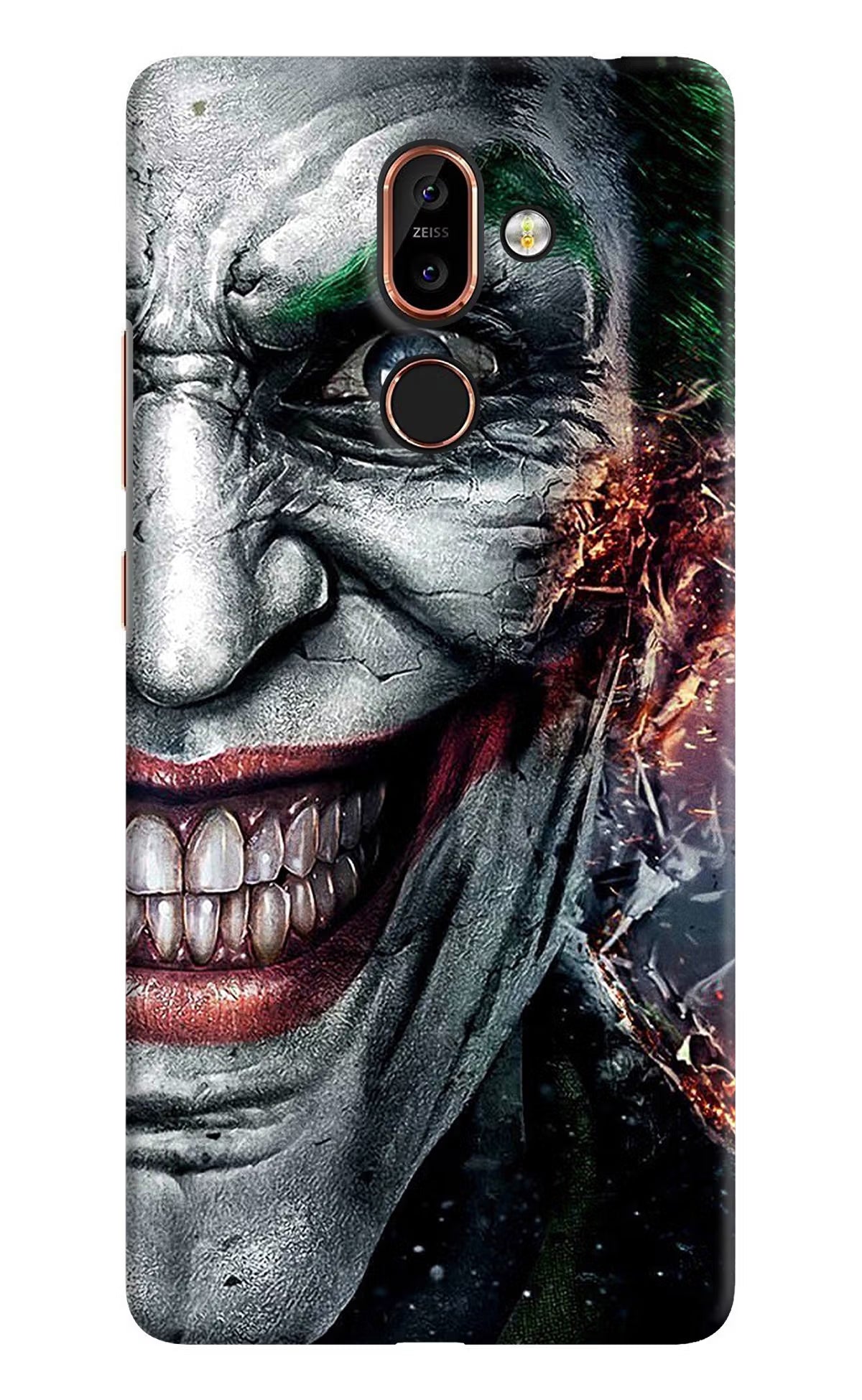 Joker Cam Nokia 7 Plus Back Cover - Joker Cam Nokia 7 Plus Hard Case Back Cover by Casekaro Joker Cam Nokia 7 Plus Hard Case Back Cover by Casekaro