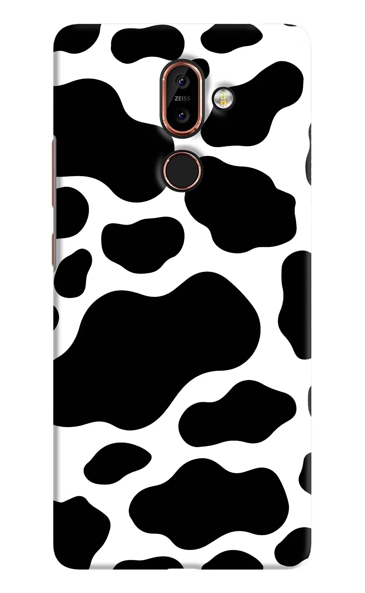 Cow Spots Nokia 7 Plus Back Cover - Cow Spots Nokia 7 Plus Hard Case Back Cover by Casekaro Cow Spots Nokia 7 Plus Hard Case Back Cover by Casekaro