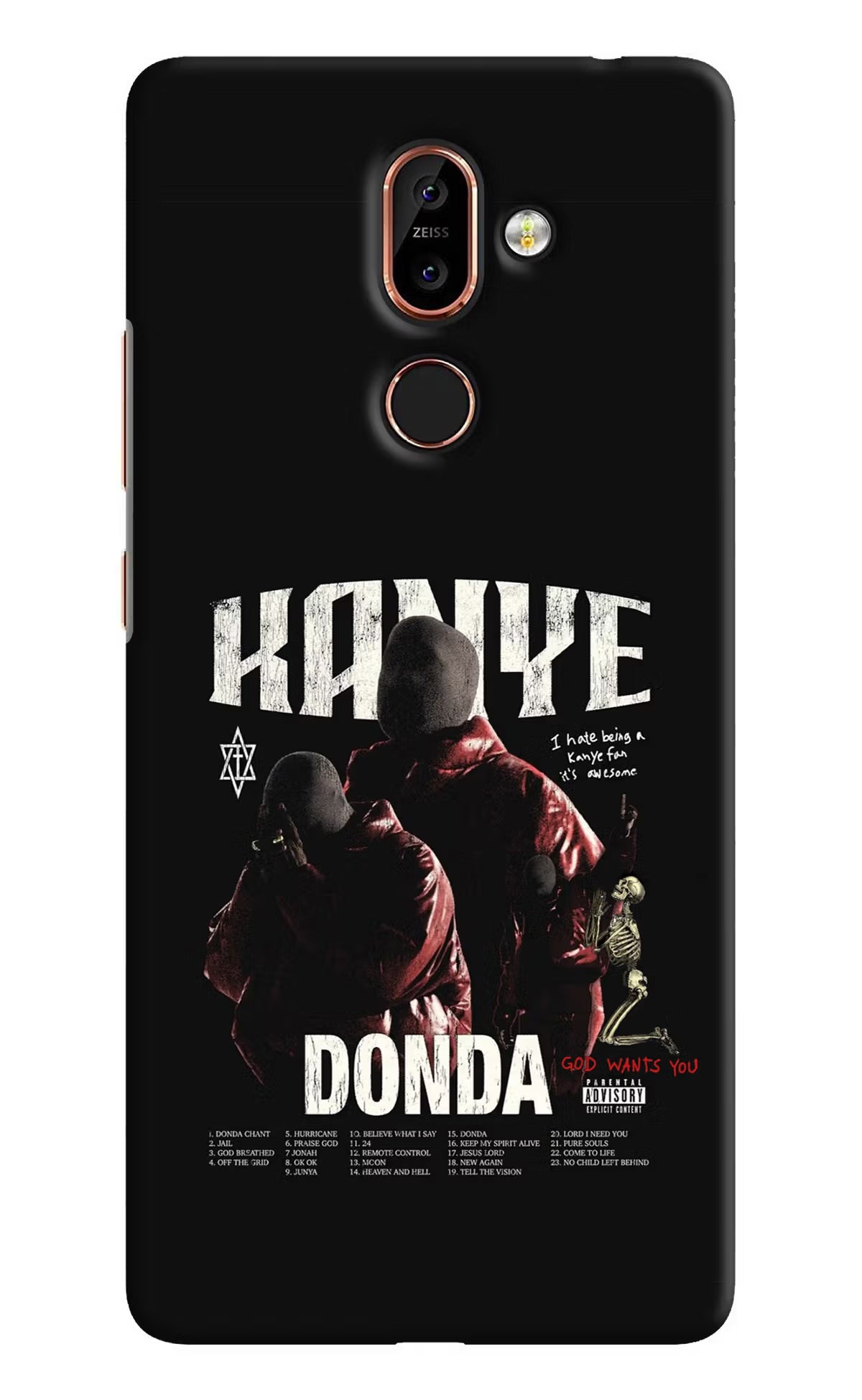 Donda Kanye West Nokia 7 Plus Back Cover - Donda Kanye West Nokia 7 Plus Hard Case Back Cover by Casekaro Donda Kanye West Nokia 7 Plus Hard Case Back Cover by Casekaro