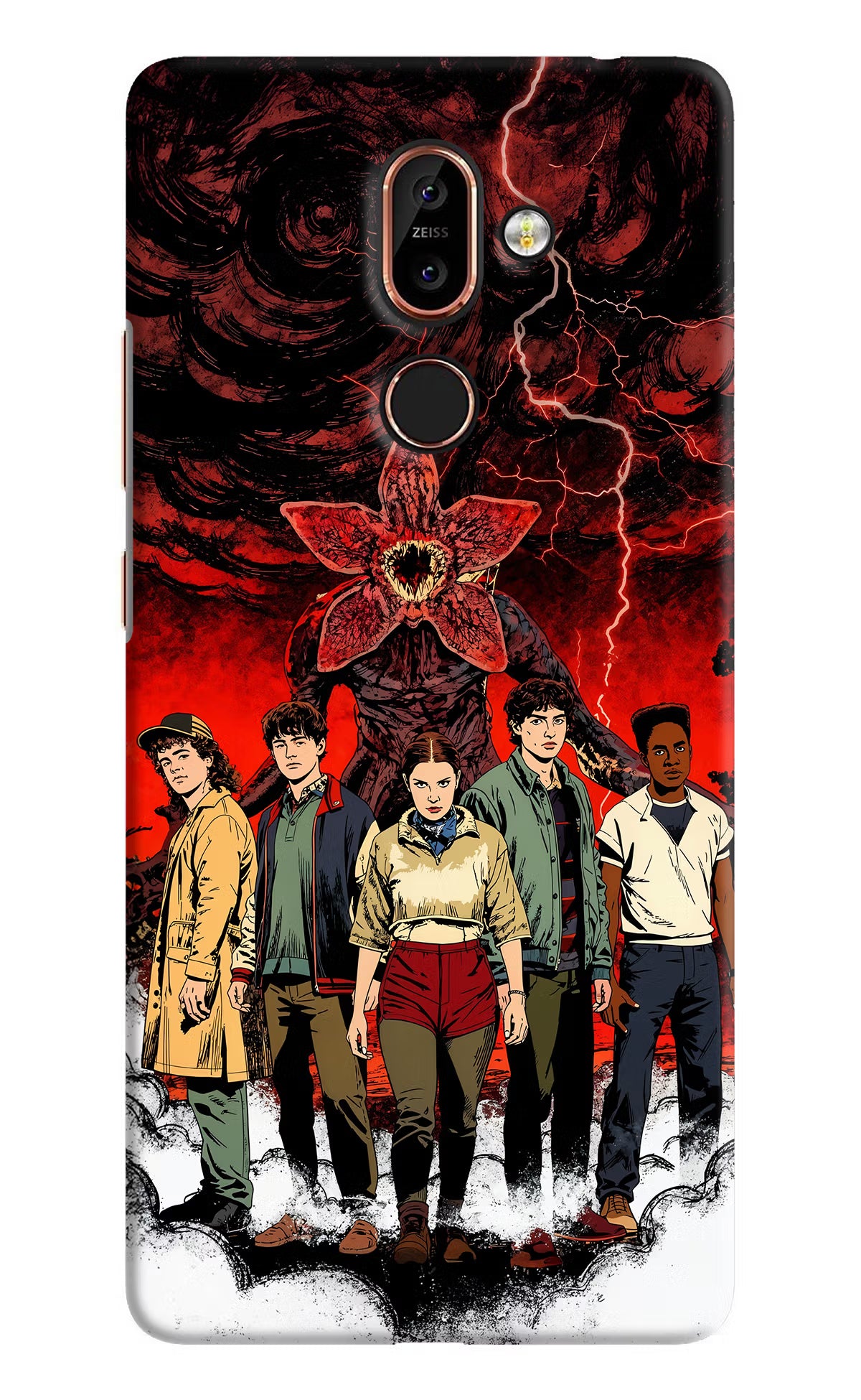 Ordinary Things Characters Nokia 7 Plus Back Cover - Ordinary Things Characters Nokia 7 Plus Hard Case Back Cover by Casekaro Ordinary Things Characters Nokia 7 Plus Hard Case Back Cover by Casekaro