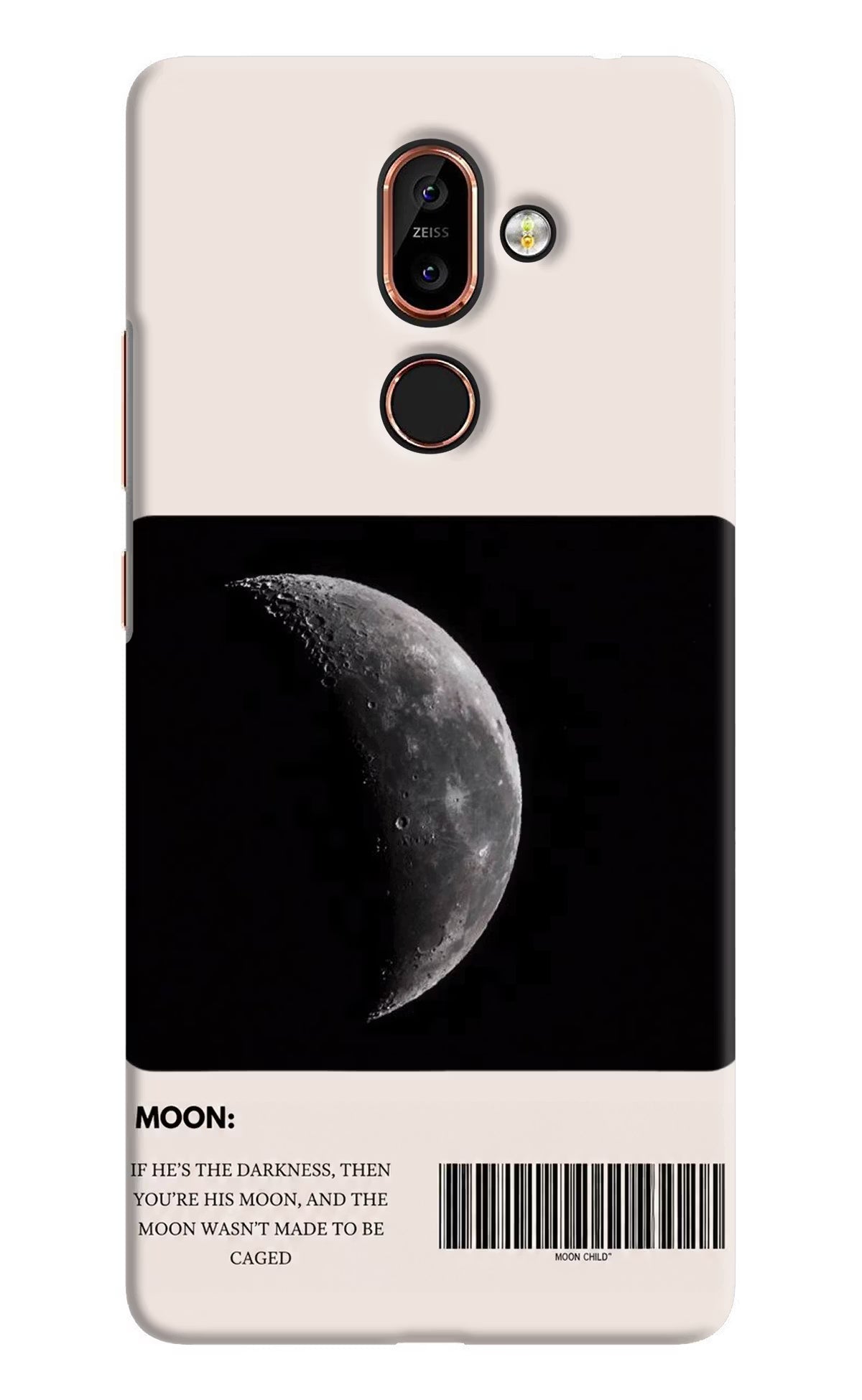 Moon Phase Nokia 7 Plus Back Cover - Moon Phase Nokia 7 Plus Back Cover Moon Phase Nokia 7 Plus Back Cover