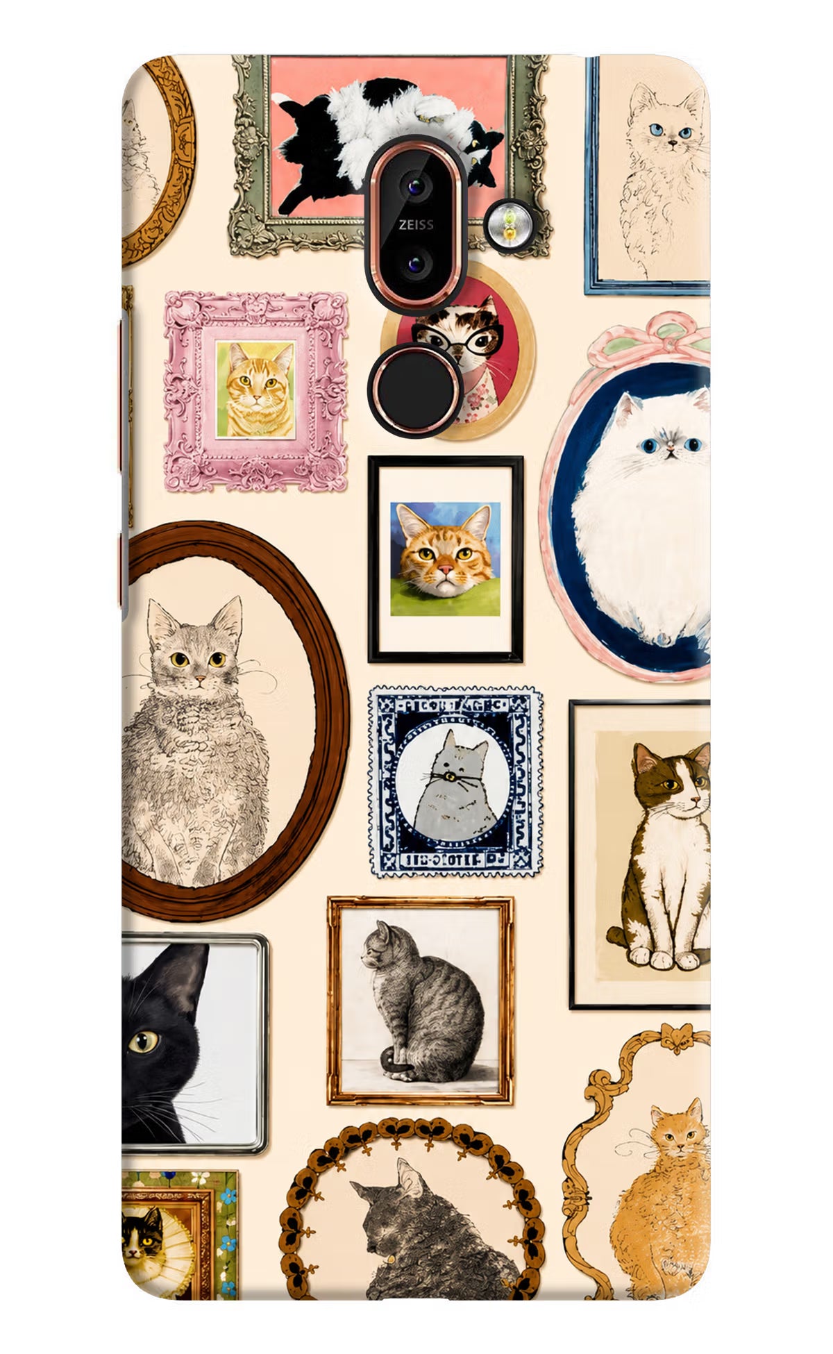 Mirror Cats Nokia 7 Plus Back Cover - Mirror Cats Nokia 7 Plus Back Cover Mirror Cats Nokia 7 Plus Back Cover