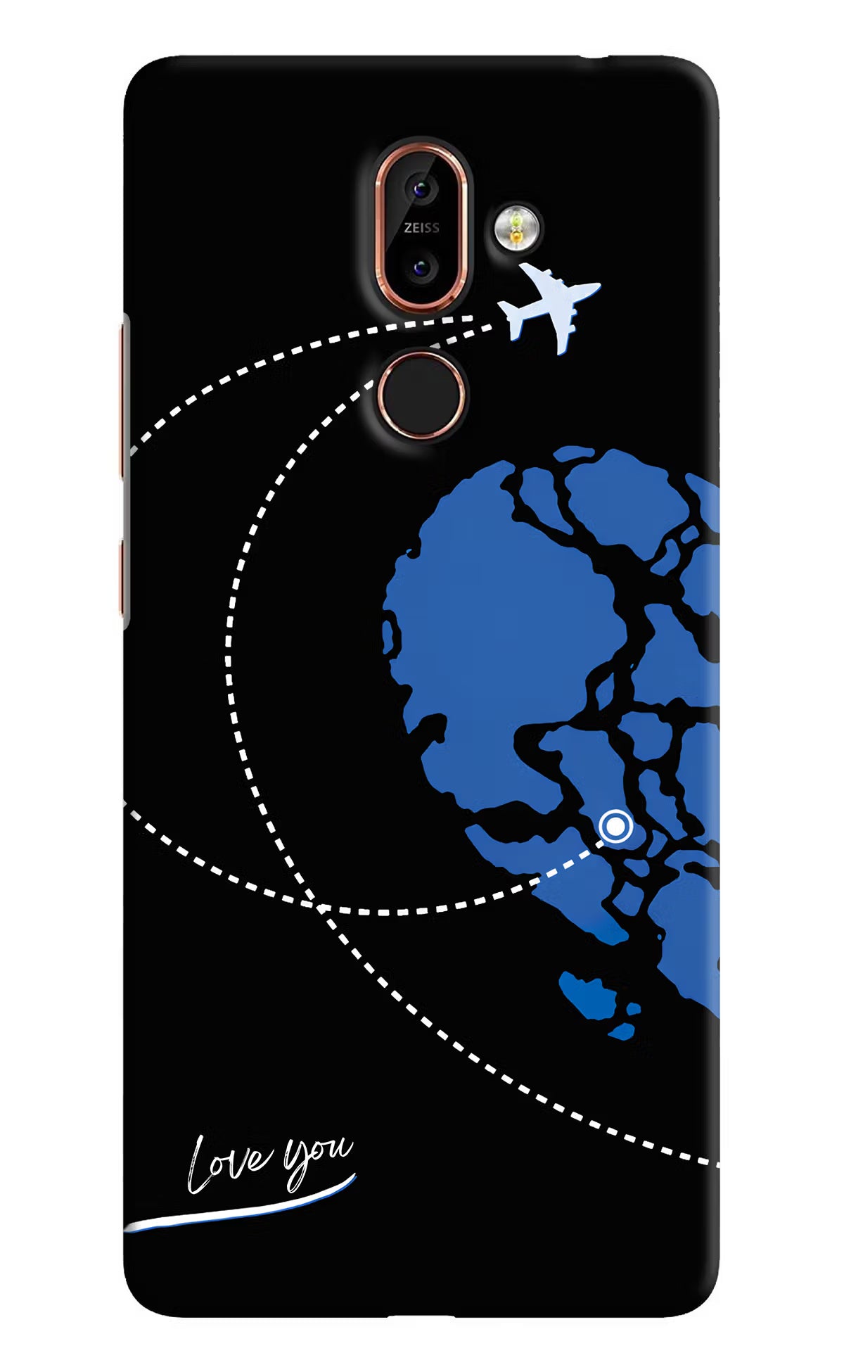 Love Orbit Nokia 7 Plus Back Cover - Love Orbit Nokia 7 Plus Back Cover Love Orbit Nokia 7 Plus Back Cover