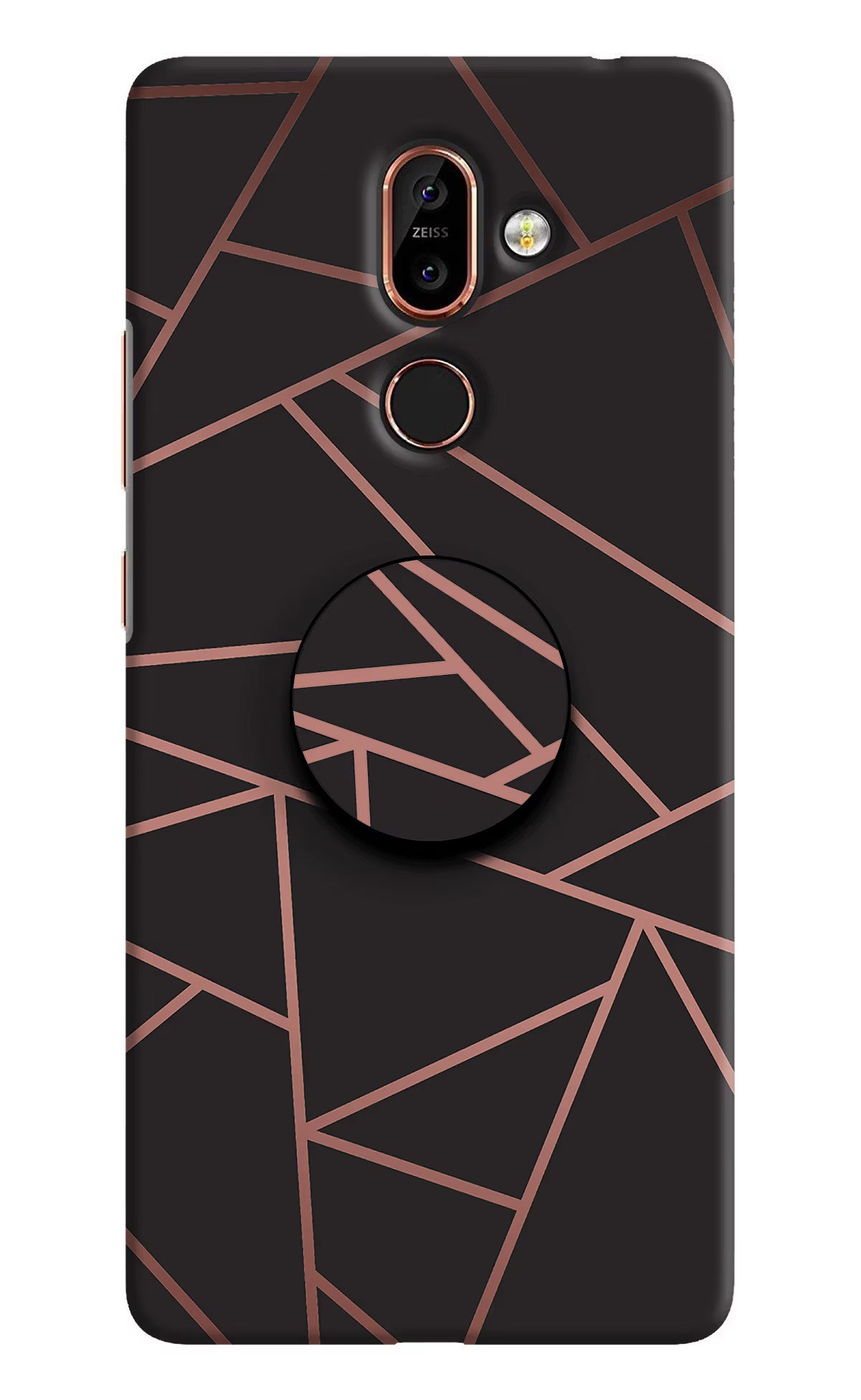 Geometric Pattern Nokia 7 Plus Pop Case - Geometric Pattern Nokia 7 Plus Pop Case by Casekaro Geometric Pattern Nokia 7 Plus Pop Case by Casekaro