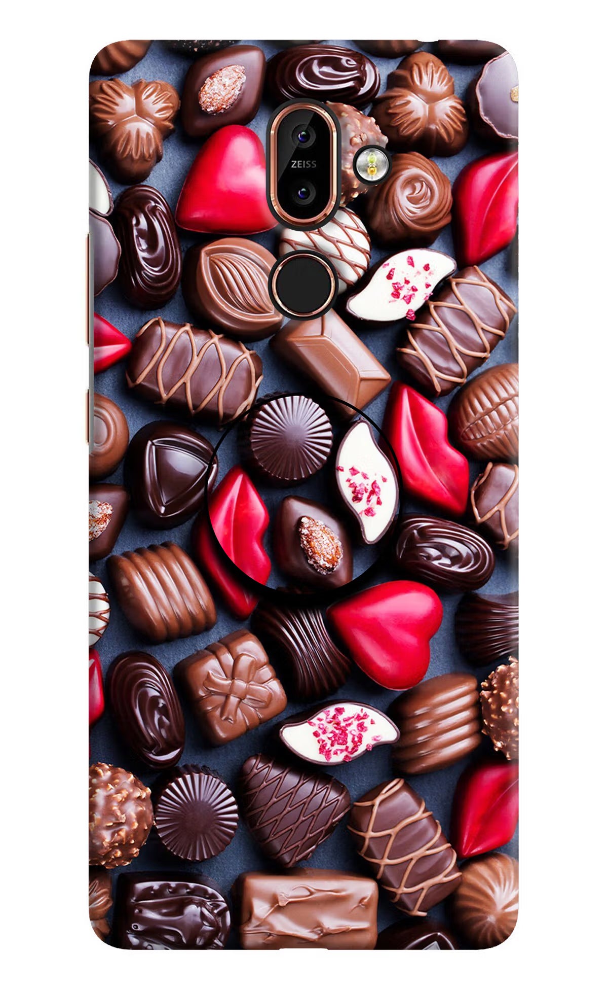 Chocolates Nokia 7 Plus Pop Case - Chocolates Nokia 7 Plus Pop Case by Casekaro Chocolates Nokia 7 Plus Pop Case by Casekaro