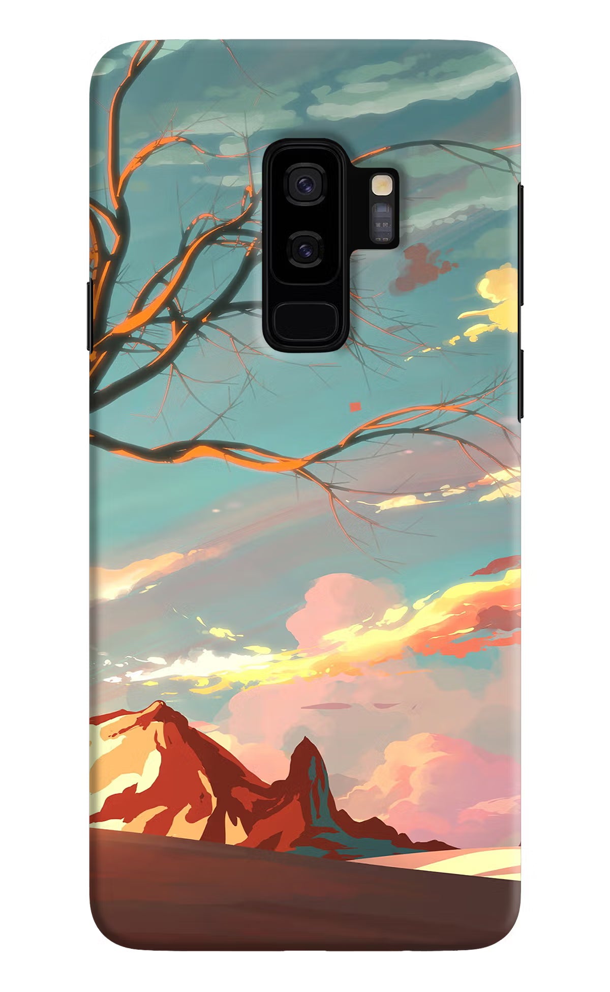 Scenery Samsung S9 Plus Back Cover - Scenery Samsung S9 Plus Hard Case Back Cover by Casekaro Scenery Samsung S9 Plus Hard Case Back Cover by Casekaro