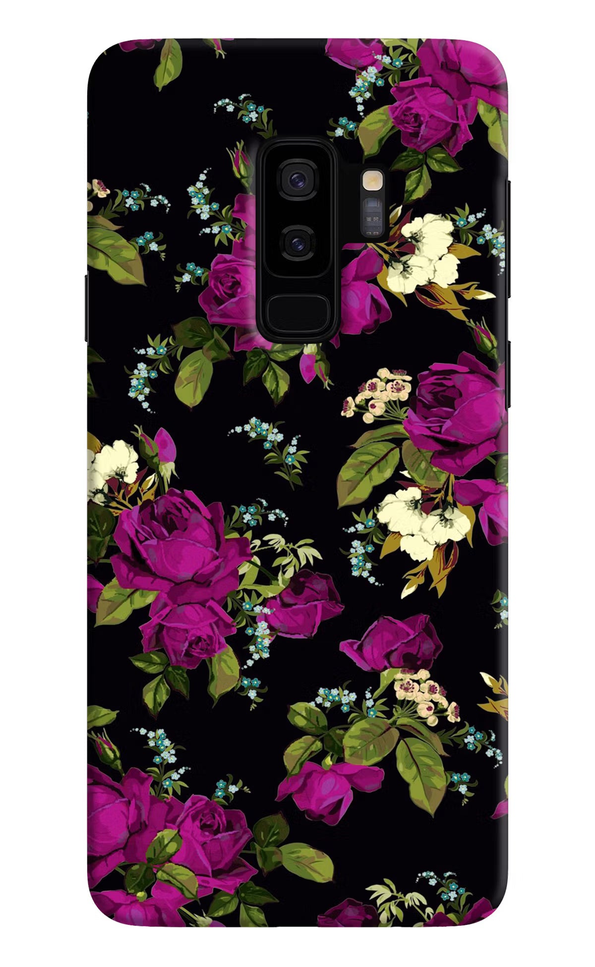 Flowers Samsung S9 Plus Back Cover - Flowers Samsung S9 Plus Hard Case Back Cover by Casekaro Flowers Samsung S9 Plus Hard Case Back Cover by Casekaro