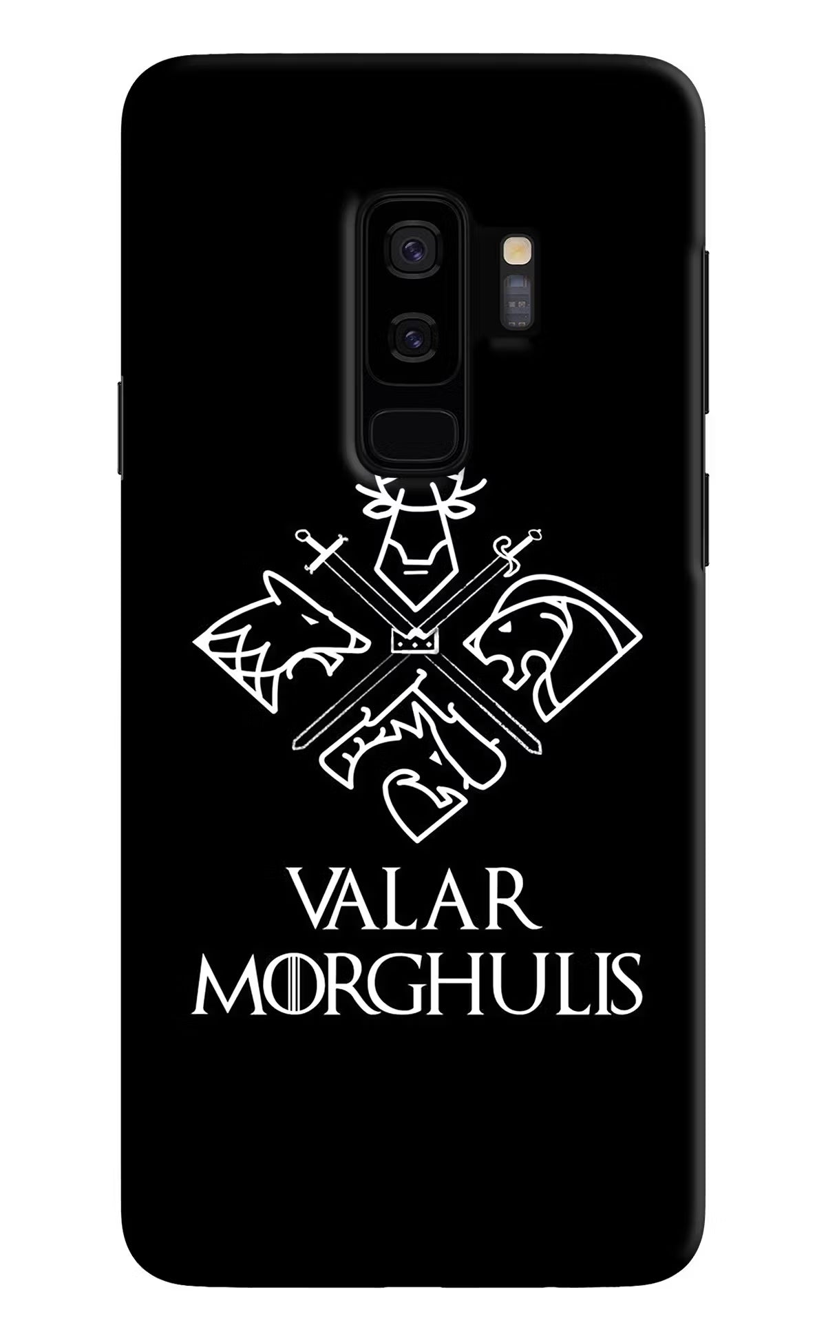 Valar Morghulis | Game Of Thrones Samsung S9 Plus Back Cover - Valar Morghulis | Game Of Thrones Samsung S9 Plus Hard Case Back Cover by Casekaro Valar Morghulis | Game Of Thrones Samsung S9 Plus Hard Case Back Cover by Casekaro