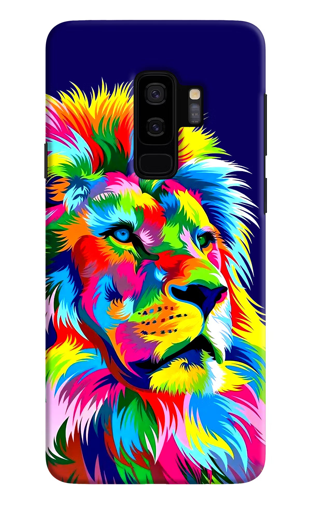 Vector Art Lion Samsung S9 Plus Back Cover - Vector Art Lion Samsung S9 Plus Hard Case Back Cover by Casekaro Vector Art Lion Samsung S9 Plus Hard Case Back Cover by Casekaro