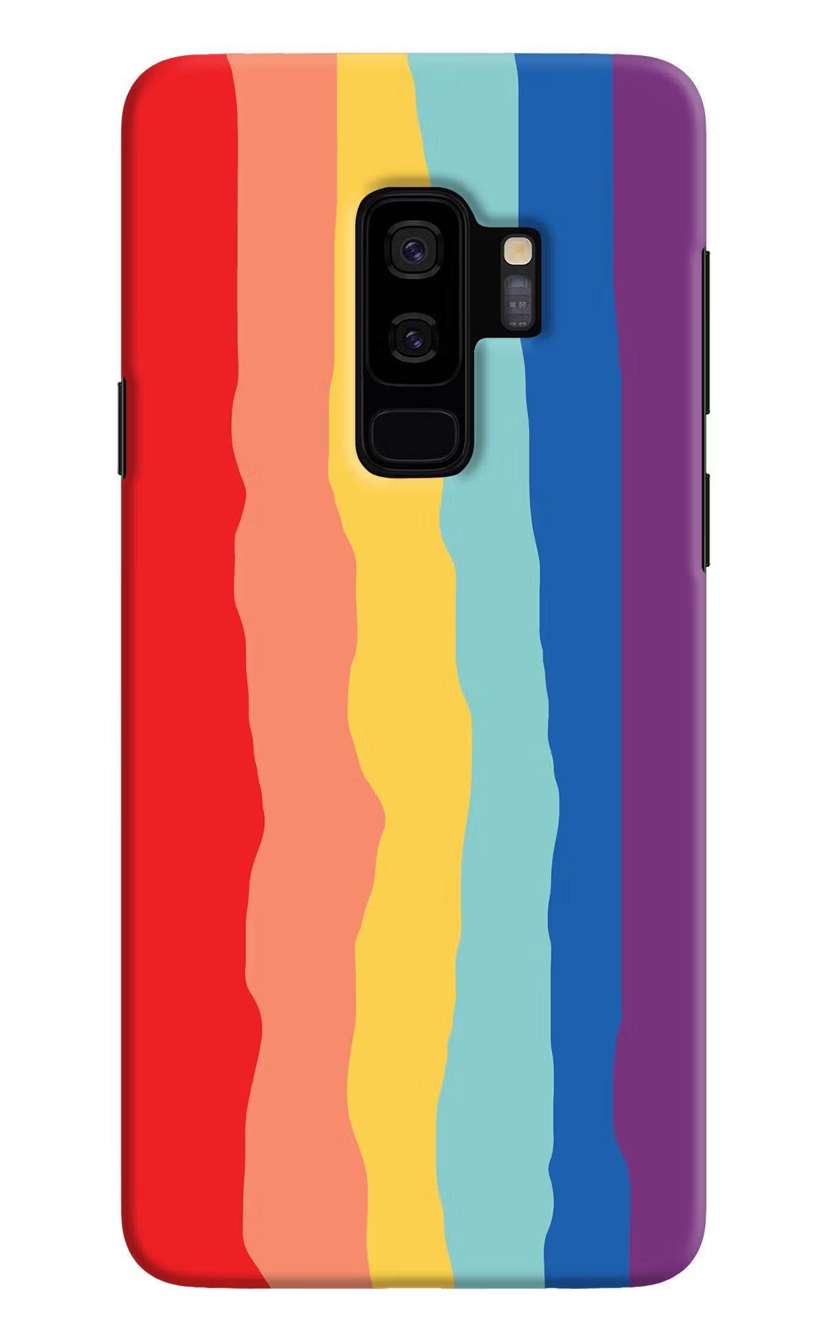Rainbow Samsung S9 Plus Back Cover - Rainbow Samsung S9 Plus Hard Case Back Cover by Casekaro Rainbow Samsung S9 Plus Hard Case Back Cover by Casekaro
