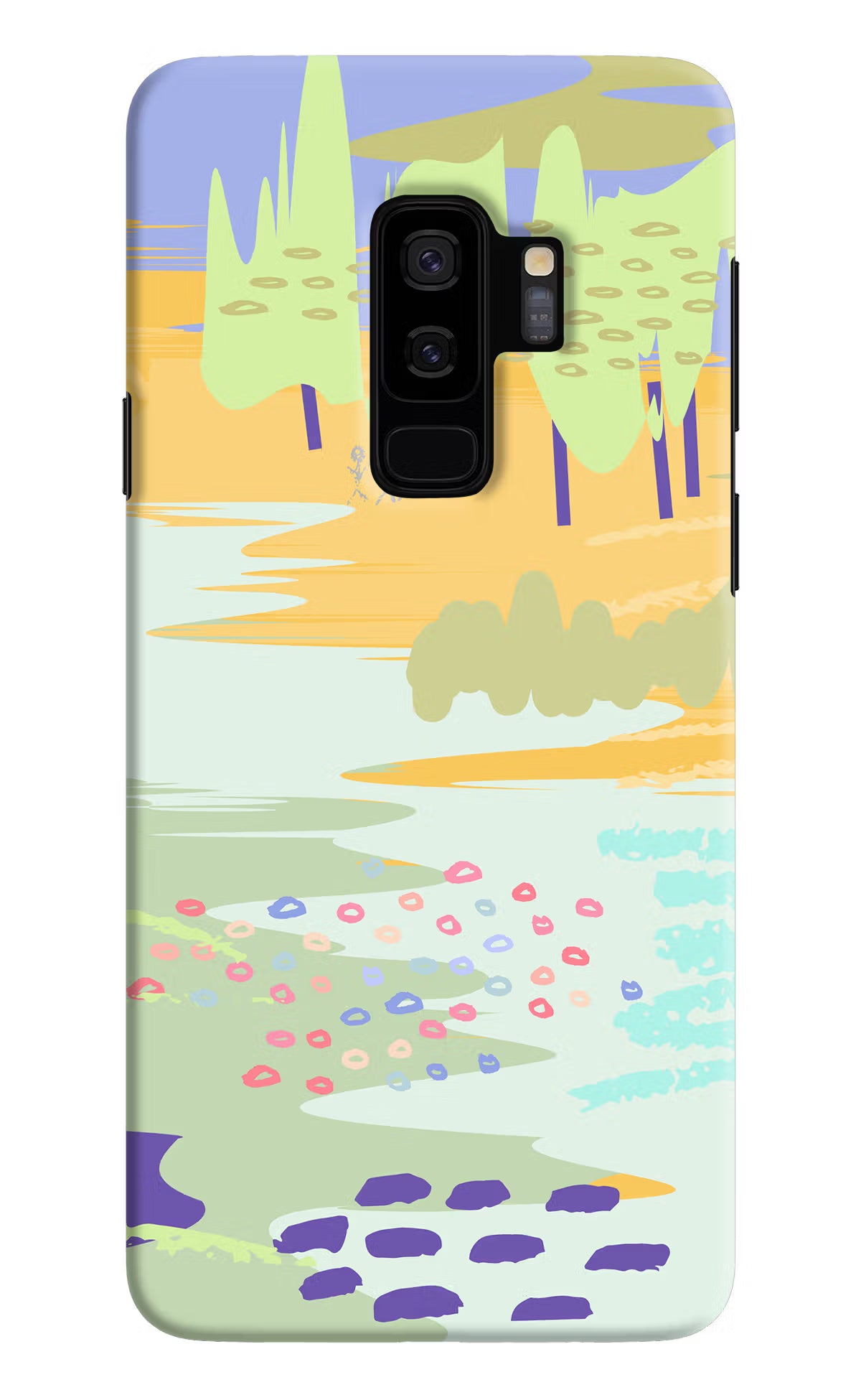 Scenery Samsung S9 Plus Back Cover - Scenery Samsung S9 Plus Hard Case Back Cover by Casekaro Scenery Samsung S9 Plus Hard Case Back Cover by Casekaro