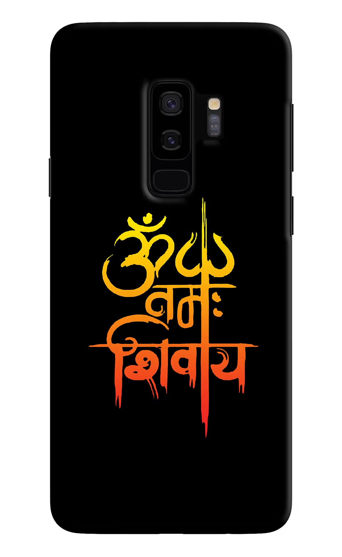 Om Namah Shivay Samsung S9 Plus Back Cover - Om Namah Shivay Samsung S9 Plus Hard Case Back Cover by Casekaro Om Namah Shivay Samsung S9 Plus Hard Case Back Cover by Casekaro