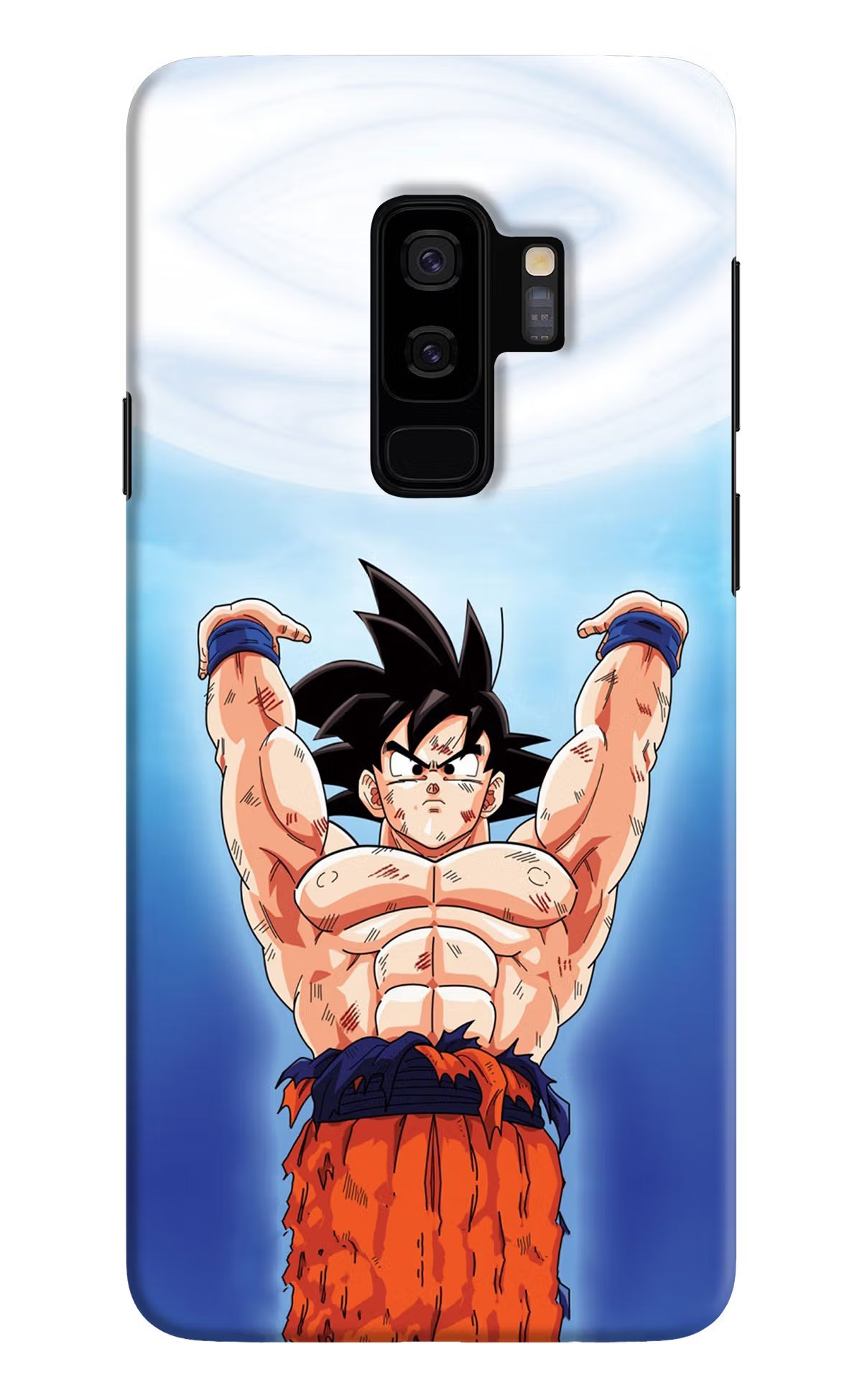 Goku Power Samsung S9 Plus Back Cover - Goku Power Samsung S9 Plus Hard Case Back Cover by Casekaro Goku Power Samsung S9 Plus Hard Case Back Cover by Casekaro