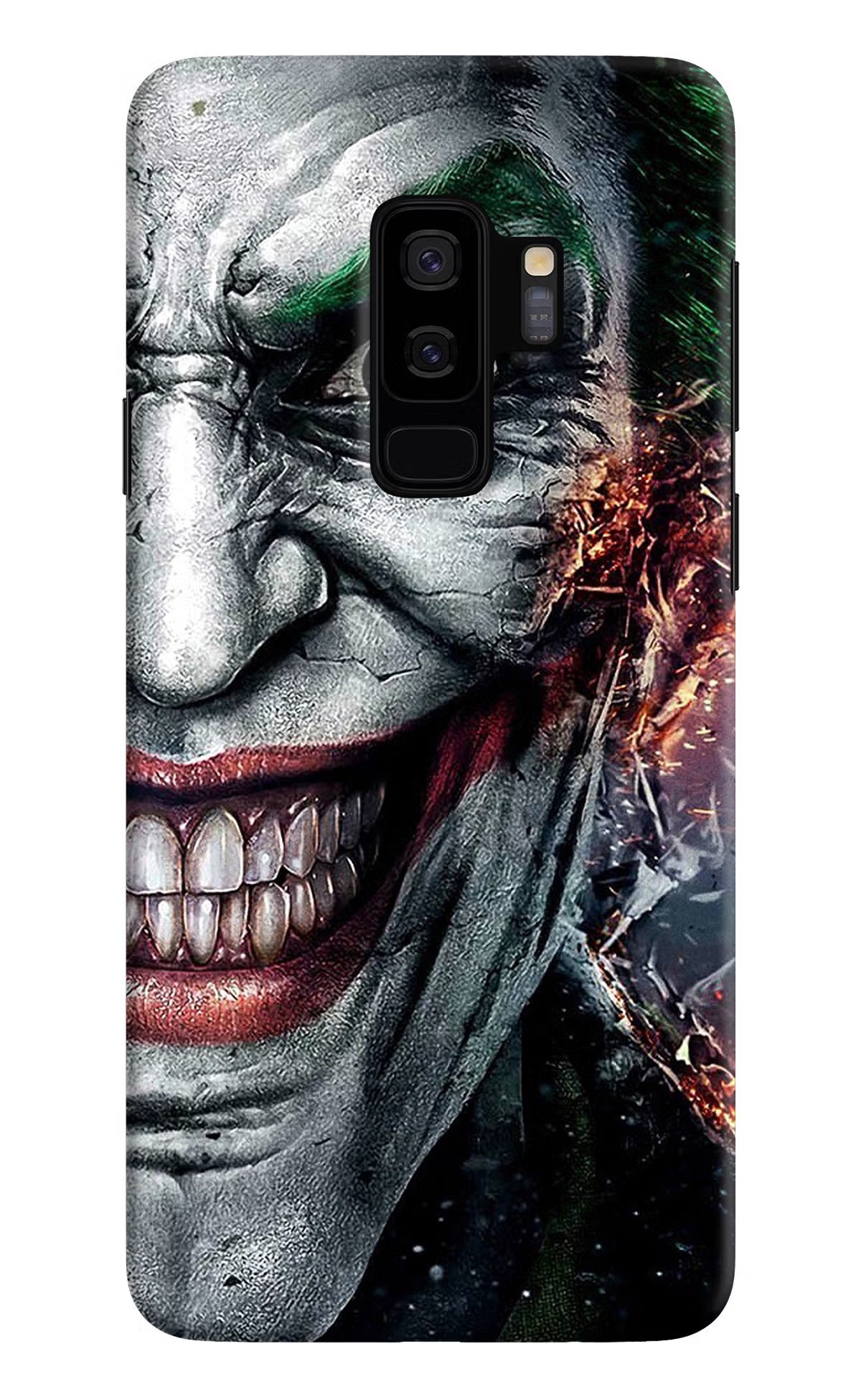 Joker Cam Samsung S9 Plus Back Cover - Joker Cam Samsung S9 Plus Hard Case Back Cover by Casekaro Joker Cam Samsung S9 Plus Hard Case Back Cover by Casekaro