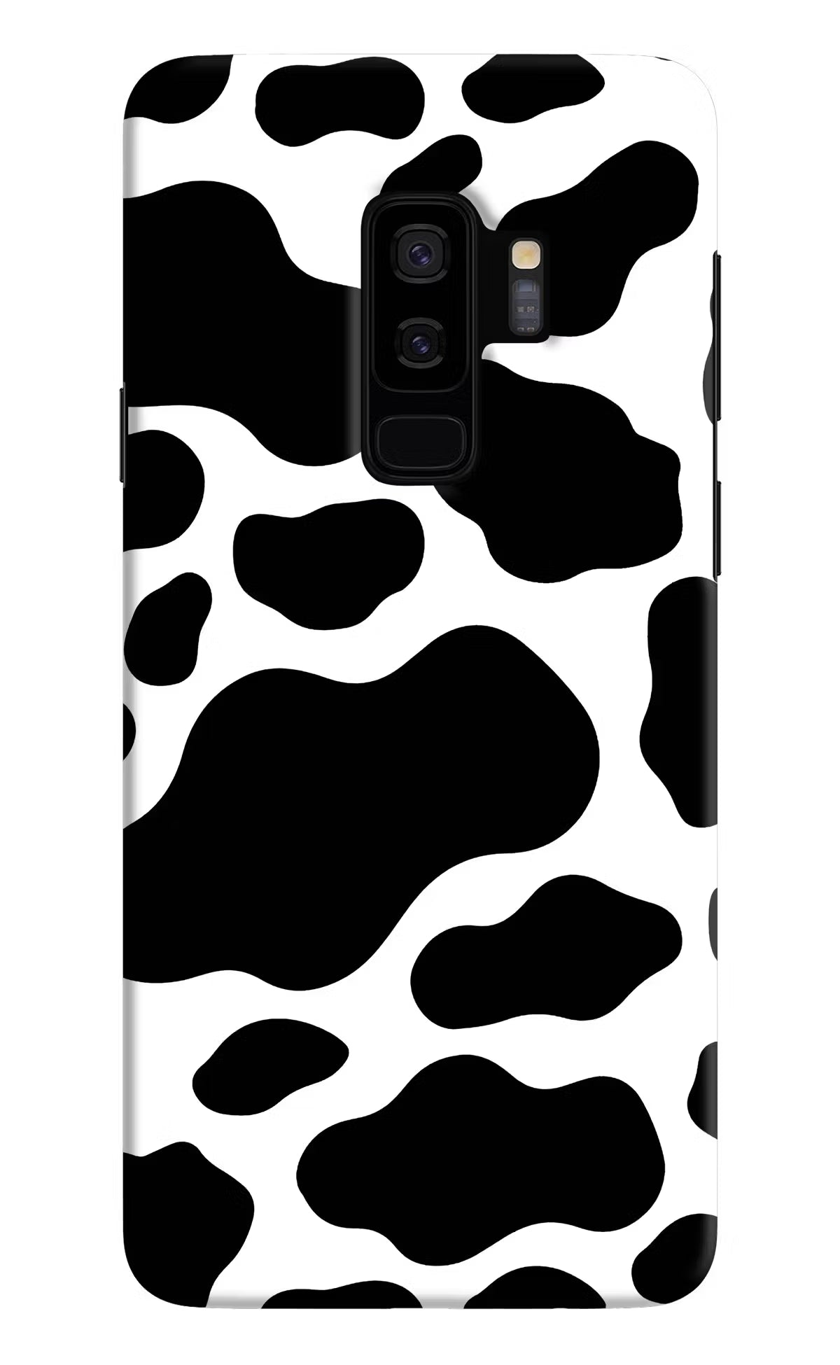 Cow Spots Samsung S9 Plus Back Cover - Cow Spots Samsung S9 Plus Hard Case Back Cover by Casekaro Cow Spots Samsung S9 Plus Hard Case Back Cover by Casekaro