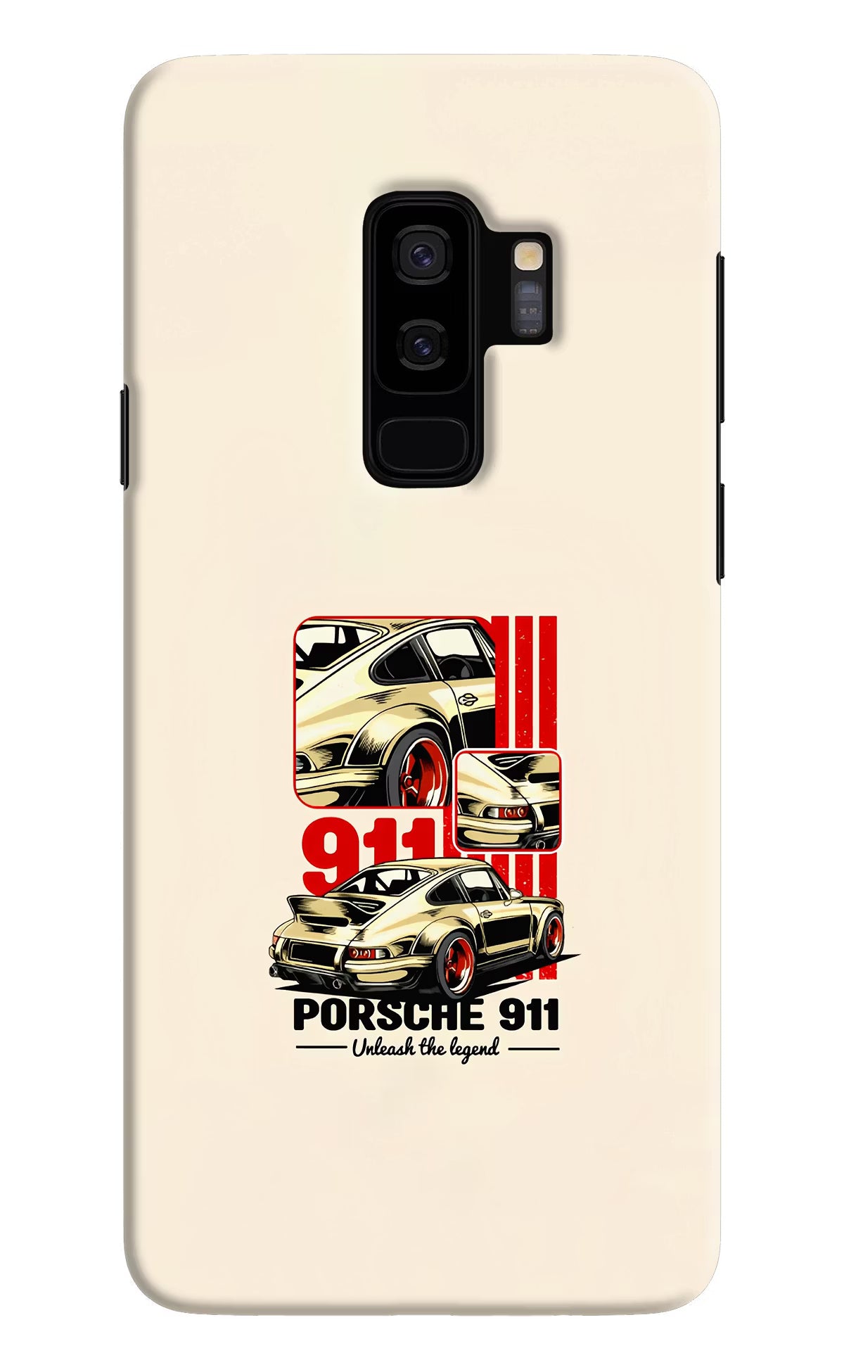 Classic Porsche 911 Samsung S9 Plus Back Cover - Classic Porsche 911 Samsung S9 Plus Hard Case Back Cover by Casekaro Classic Porsche 911 Samsung S9 Plus Hard Case Back Cover by Casekaro
