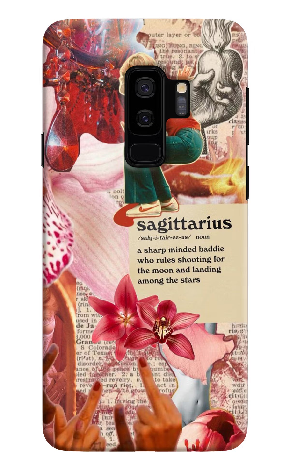 Sagittarius Zodiac Samsung S9 Plus Back Cover - Sagittarius Zodiac Samsung S9 Plus Hard Case Back Cover by Casekaro Sagittarius Zodiac Samsung S9 Plus Hard Case Back Cover by Casekaro