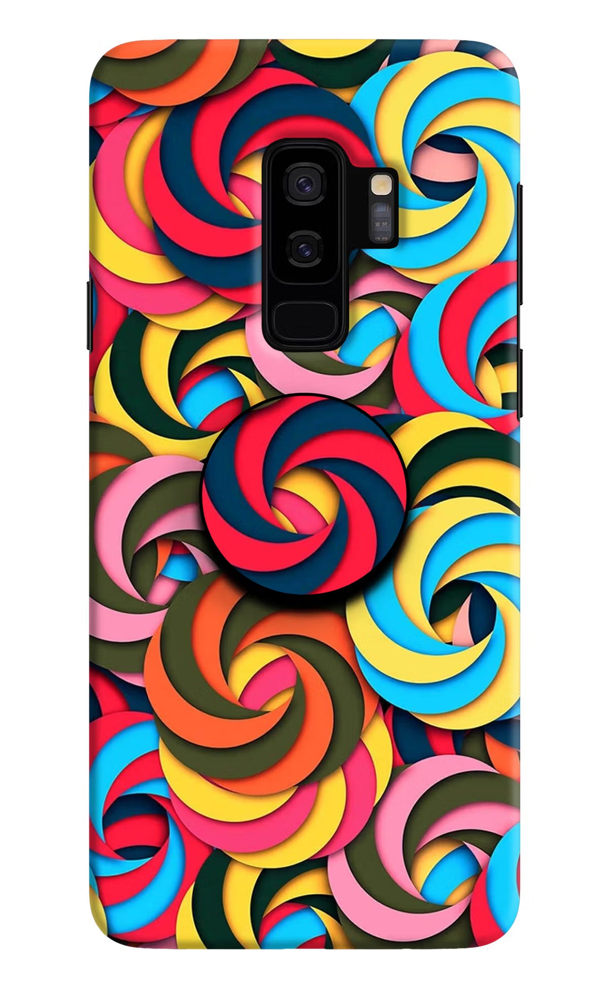 Spiral Pattern Samsung S9 Plus Pop Case - Spiral Pattern Samsung S9 Plus Pop Case by Casekaro Spiral Pattern Samsung S9 Plus Pop Case by Casekaro