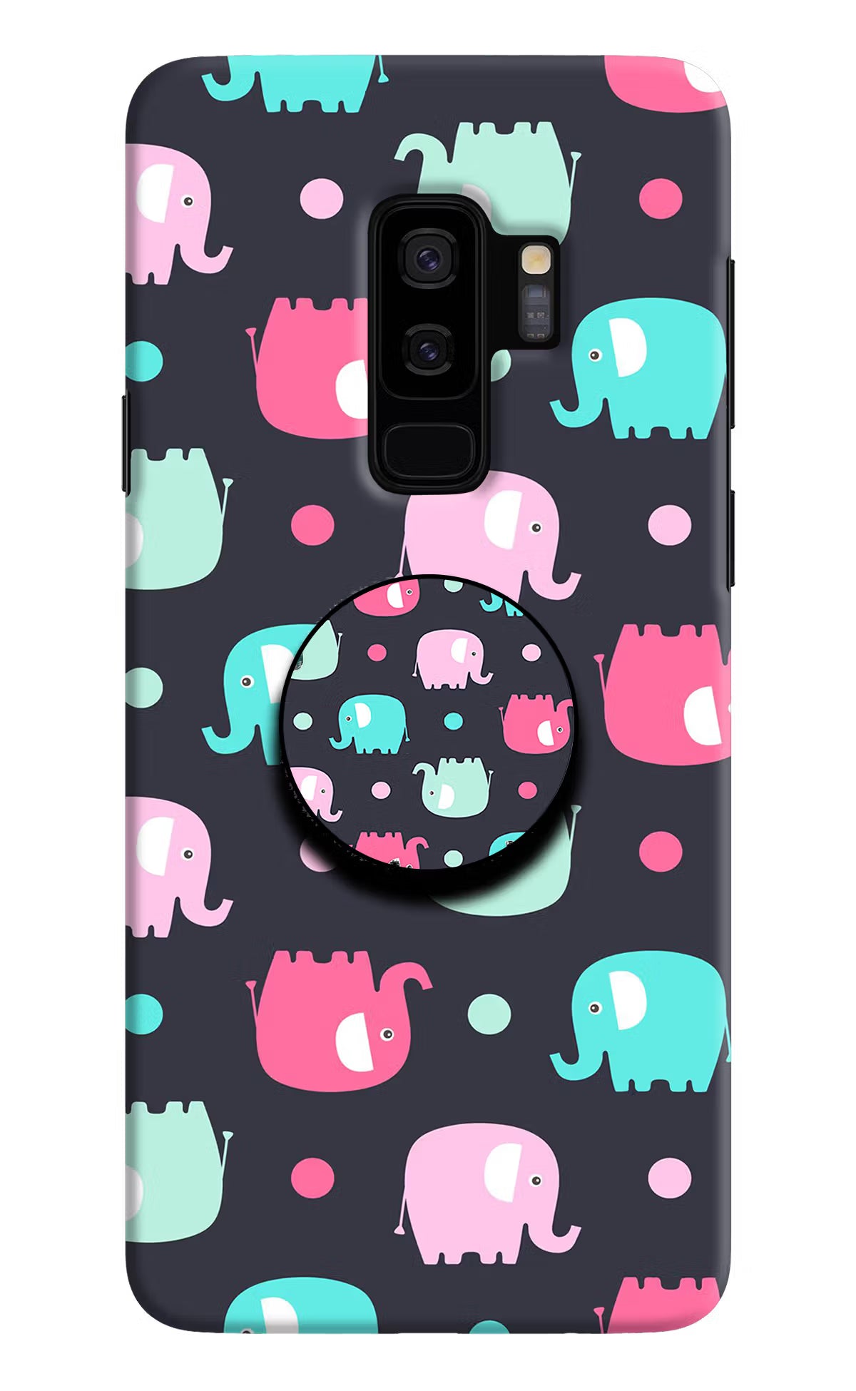 Baby Elephants Samsung S9 Plus Pop Case - Baby Elephants Samsung S9 Plus Pop Case by Casekaro Baby Elephants Samsung S9 Plus Pop Case by Casekaro