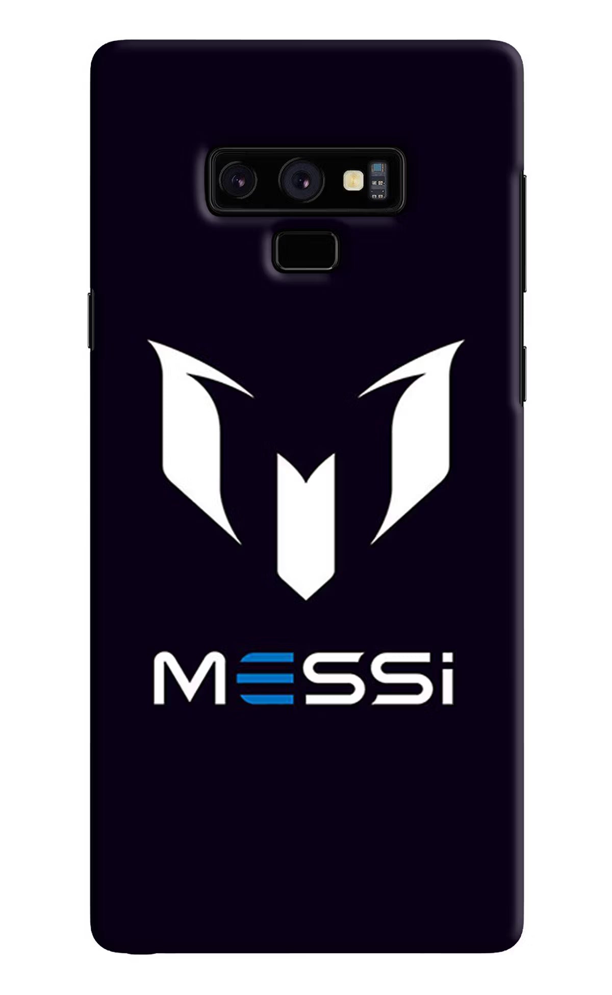 Messi Logo Samsung Note 9 Back Cover - Messi Logo Samsung Note 9 Hard Case Back Cover by Casekaro Messi Logo Samsung Note 9 Hard Case Back Cover by Casekaro