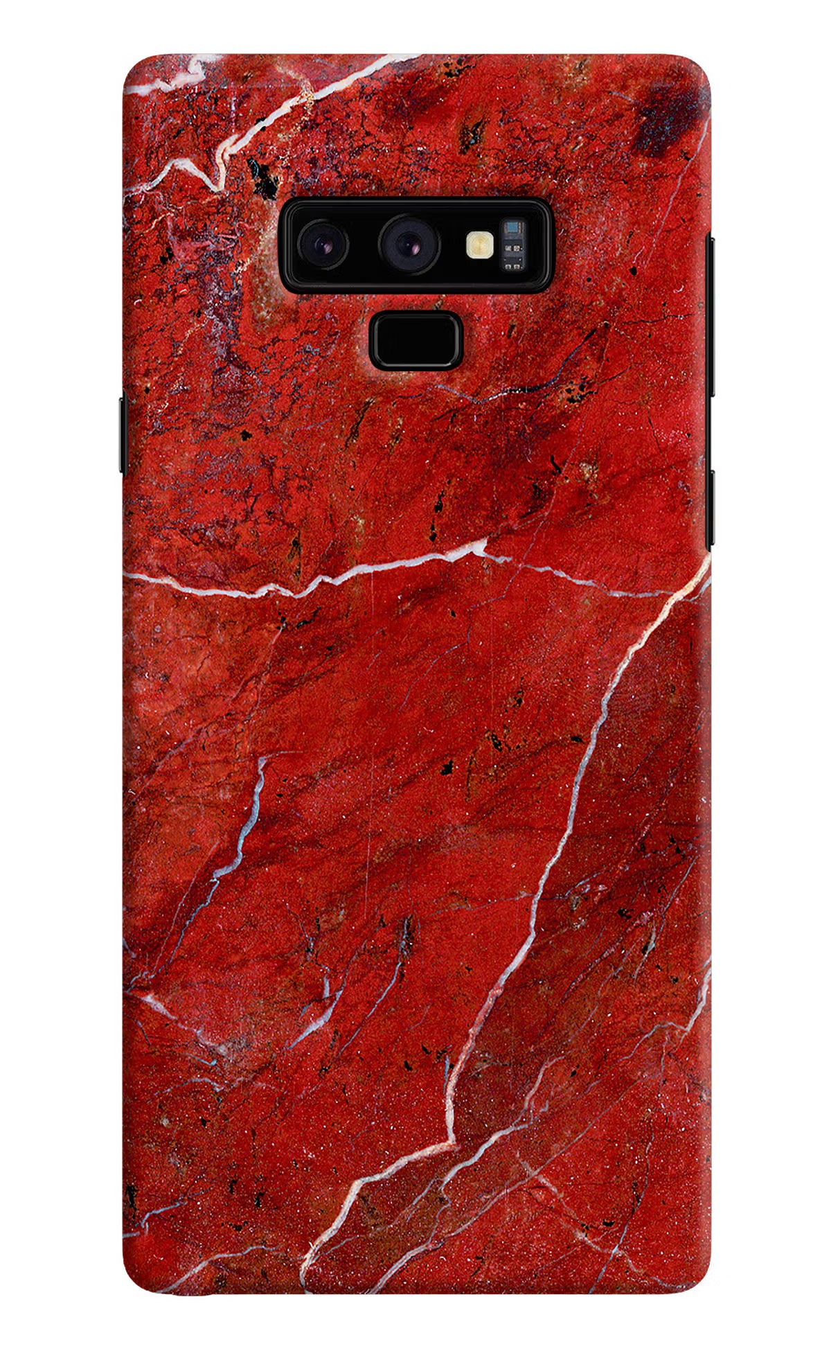 Red Marble Design Samsung Note 9 Back Cover - Red Marble Design Samsung Note 9 Hard Case Back Cover by Casekaro Red Marble Design Samsung Note 9 Hard Case Back Cover by Casekaro