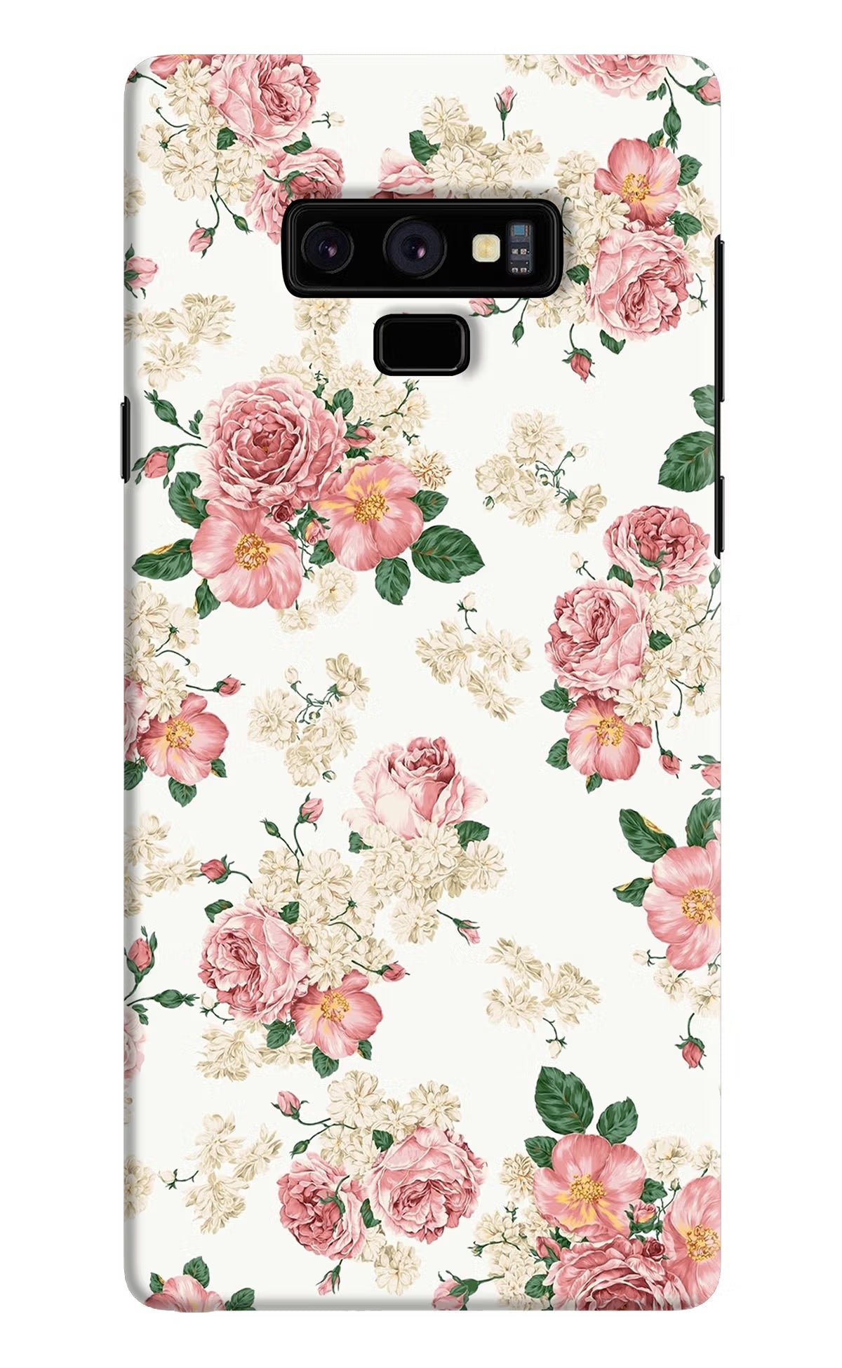 Flowers Samsung Note 9 Back Cover - Flowers Samsung Note 9 Hard Case Back Cover by Casekaro Flowers Samsung Note 9 Hard Case Back Cover by Casekaro