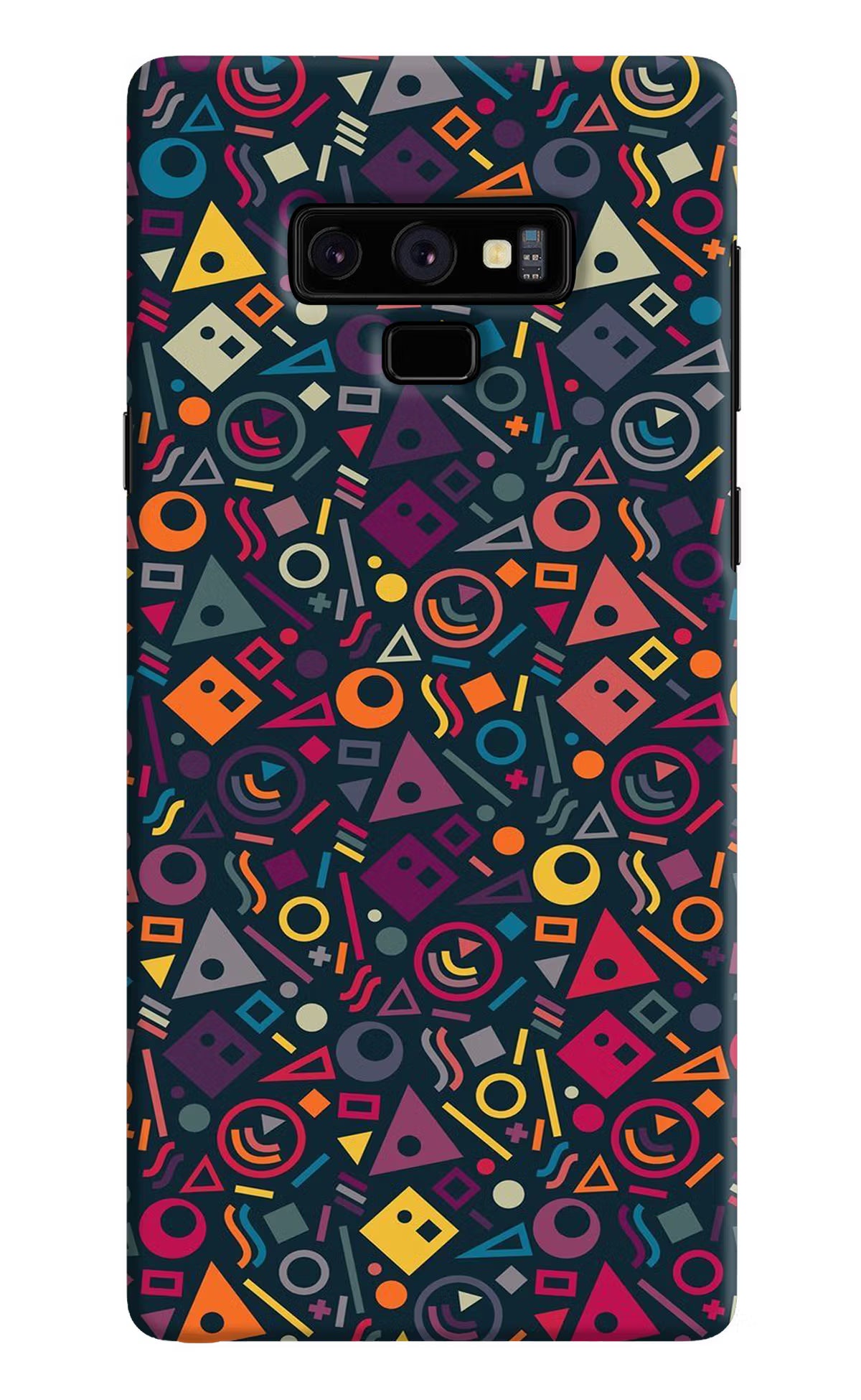 Geometric Abstract Samsung Note 9 Back Cover - Geometric Abstract Samsung Note 9 Hard Case Back Cover by Casekaro Geometric Abstract Samsung Note 9 Hard Case Back Cover by Casekaro