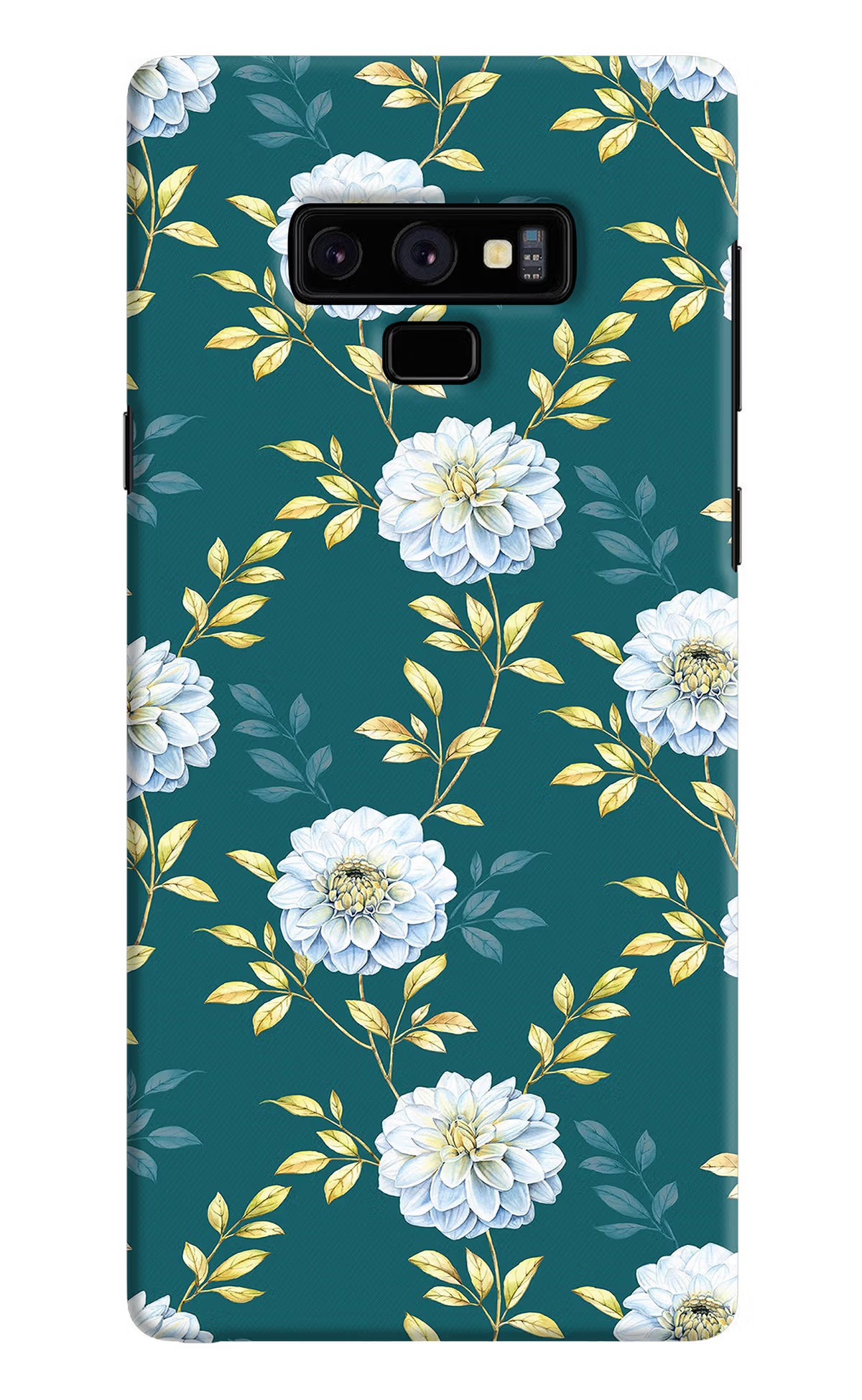 Flowers Samsung Note 9 Back Cover - Flowers Samsung Note 9 Hard Case Back Cover by Casekaro Flowers Samsung Note 9 Hard Case Back Cover by Casekaro