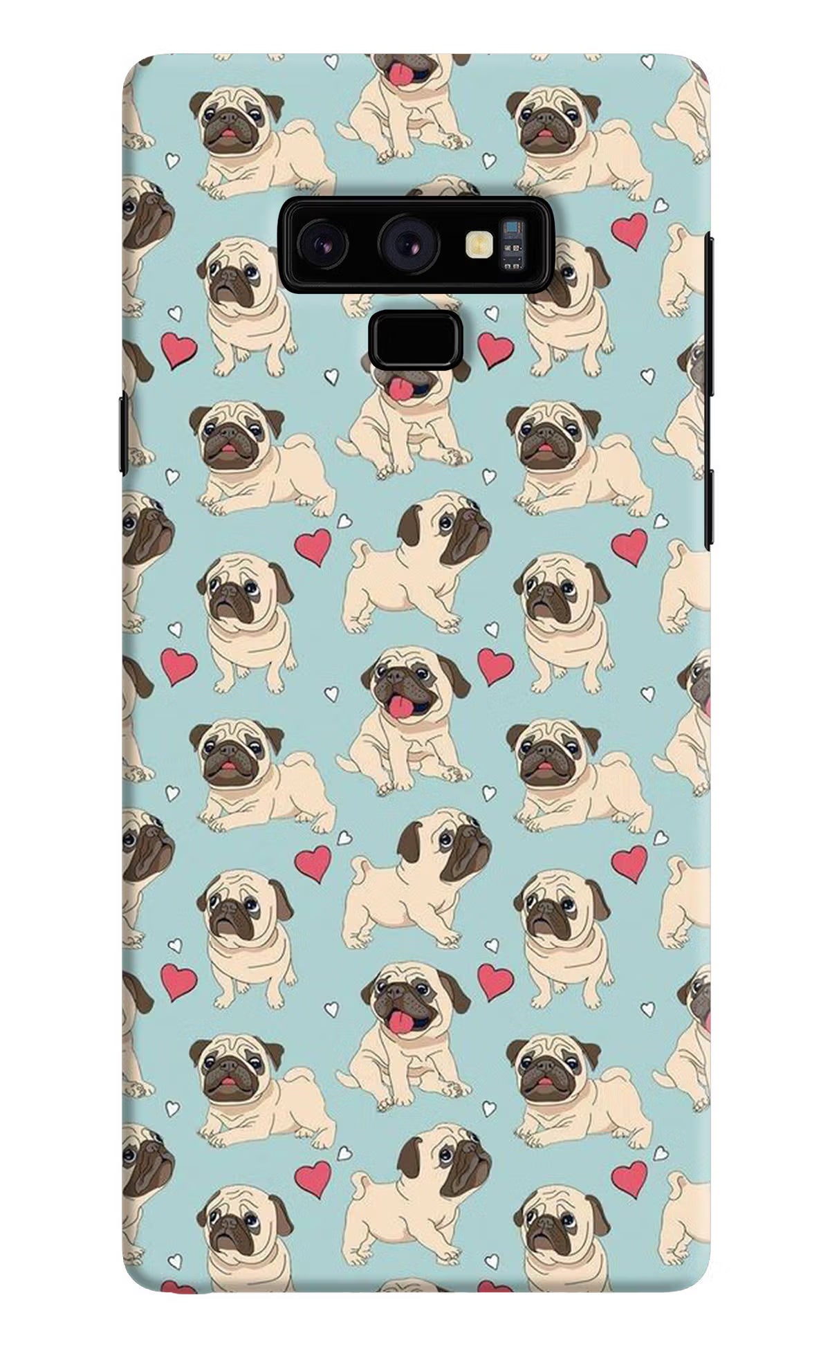 Pug Dog Samsung Note 9 Back Cover - Pug Dog Samsung Note 9 Hard Case Back Cover by Casekaro Pug Dog Samsung Note 9 Hard Case Back Cover by Casekaro