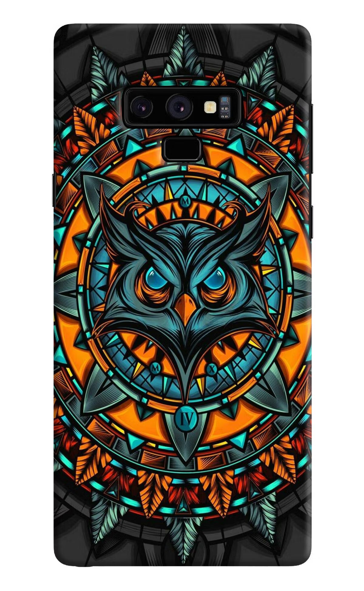 Angry Owl Art Samsung Note 9 Back Cover - Angry Owl Art Samsung Note 9 Hard Case Back Cover by Casekaro Angry Owl Art Samsung Note 9 Hard Case Back Cover by Casekaro