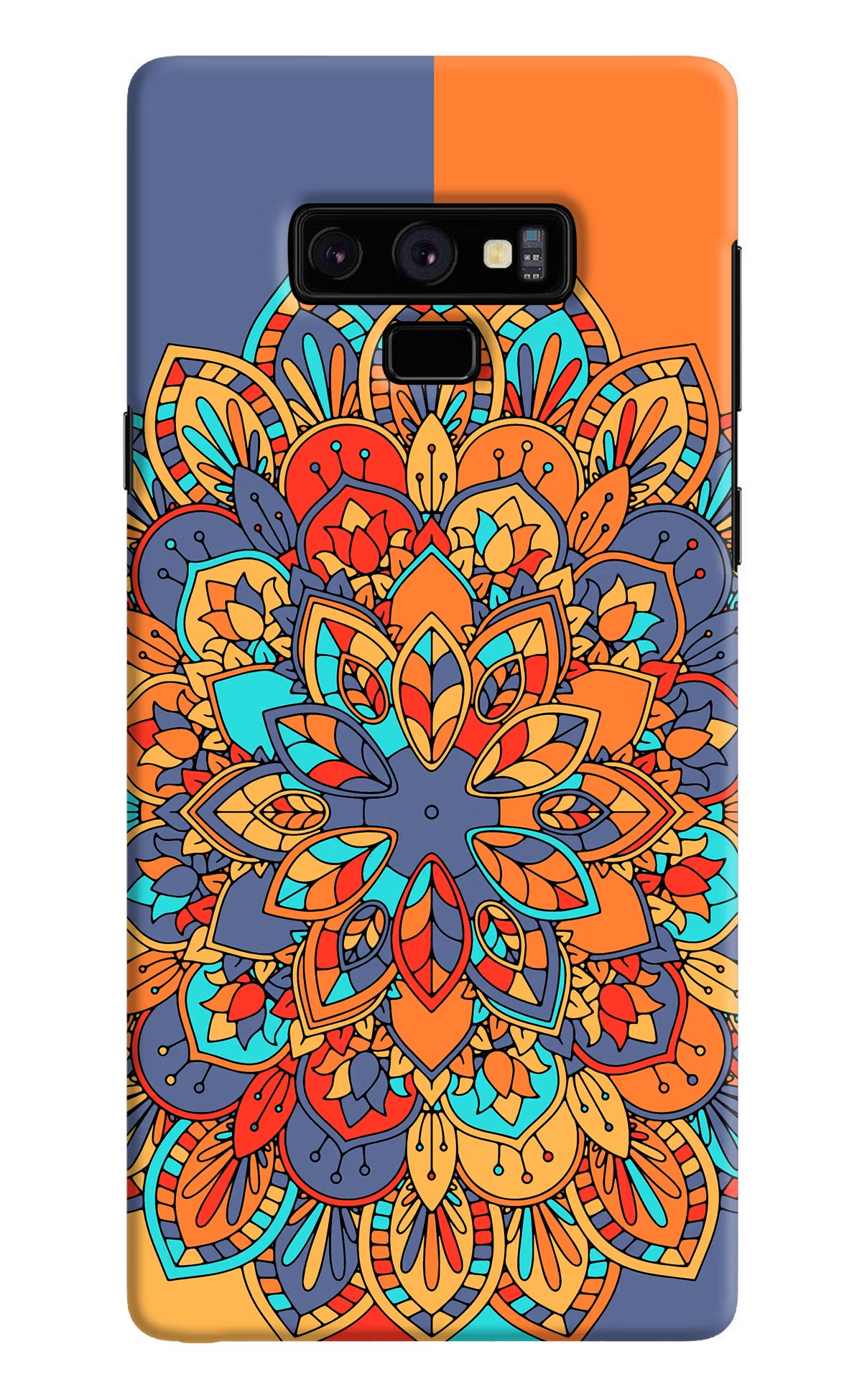 Color Mandala Samsung Note 9 Back Cover - Color Mandala Samsung Note 9 Hard Case Back Cover by Casekaro Color Mandala Samsung Note 9 Hard Case Back Cover by Casekaro